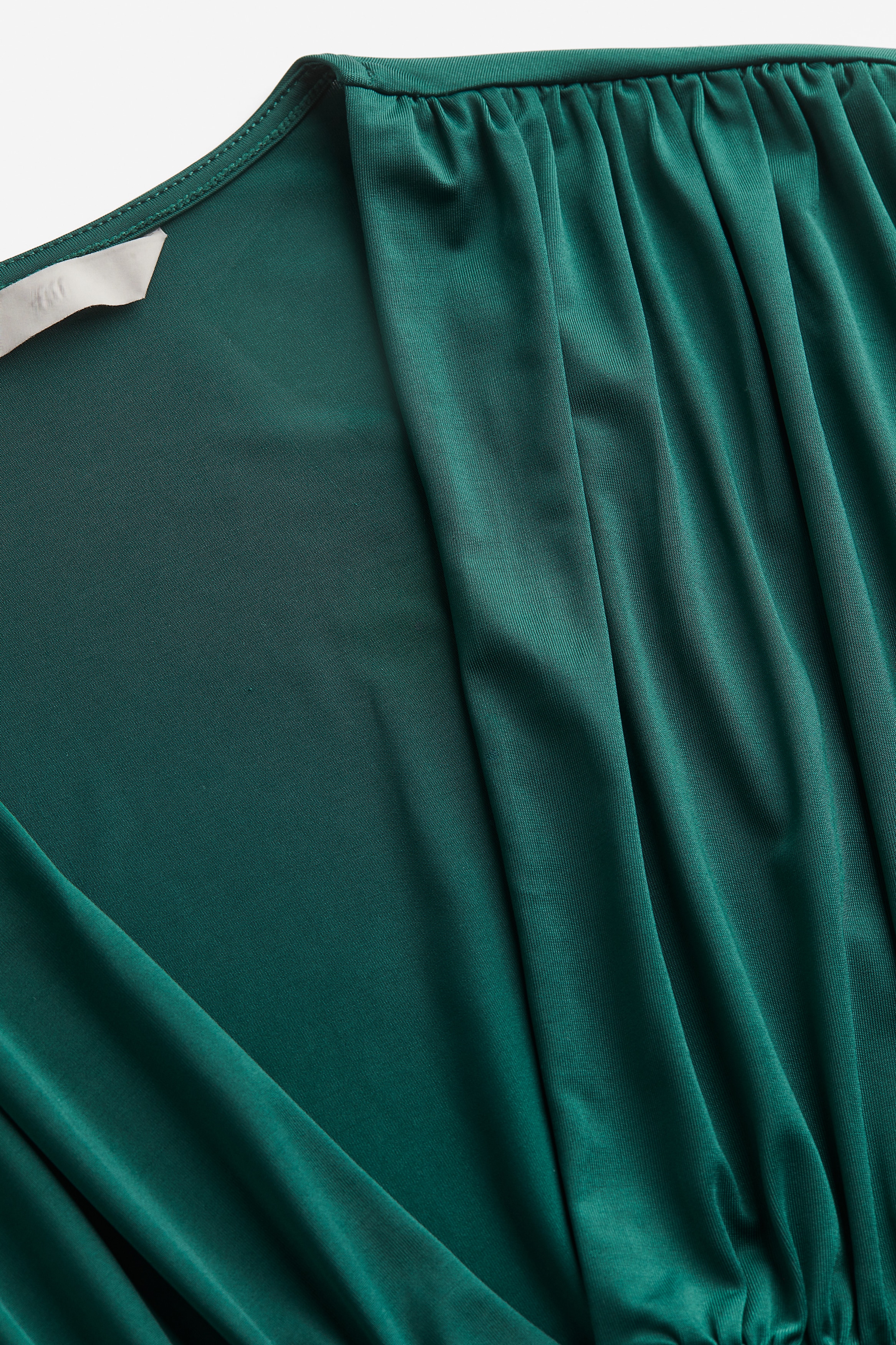 emerald green dress h&m HM Emerald Green Dress