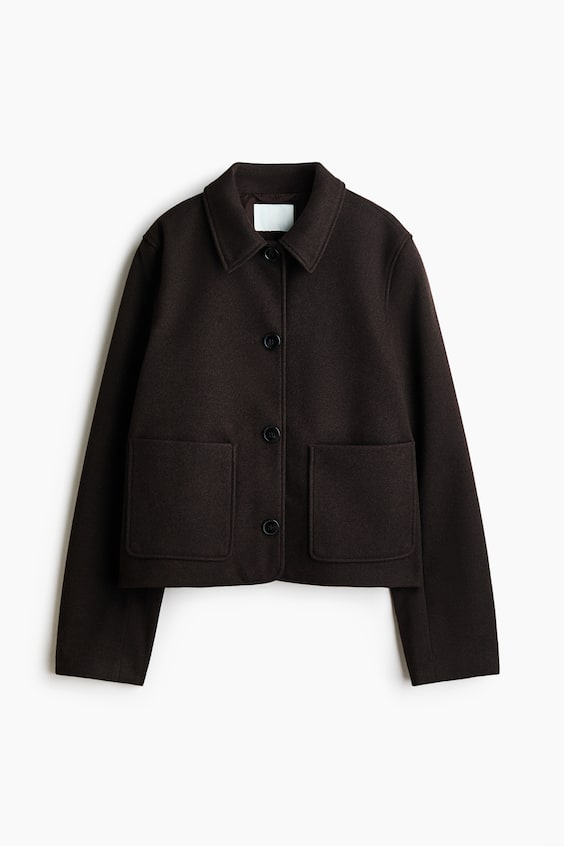 H&M Short Felted Jacket