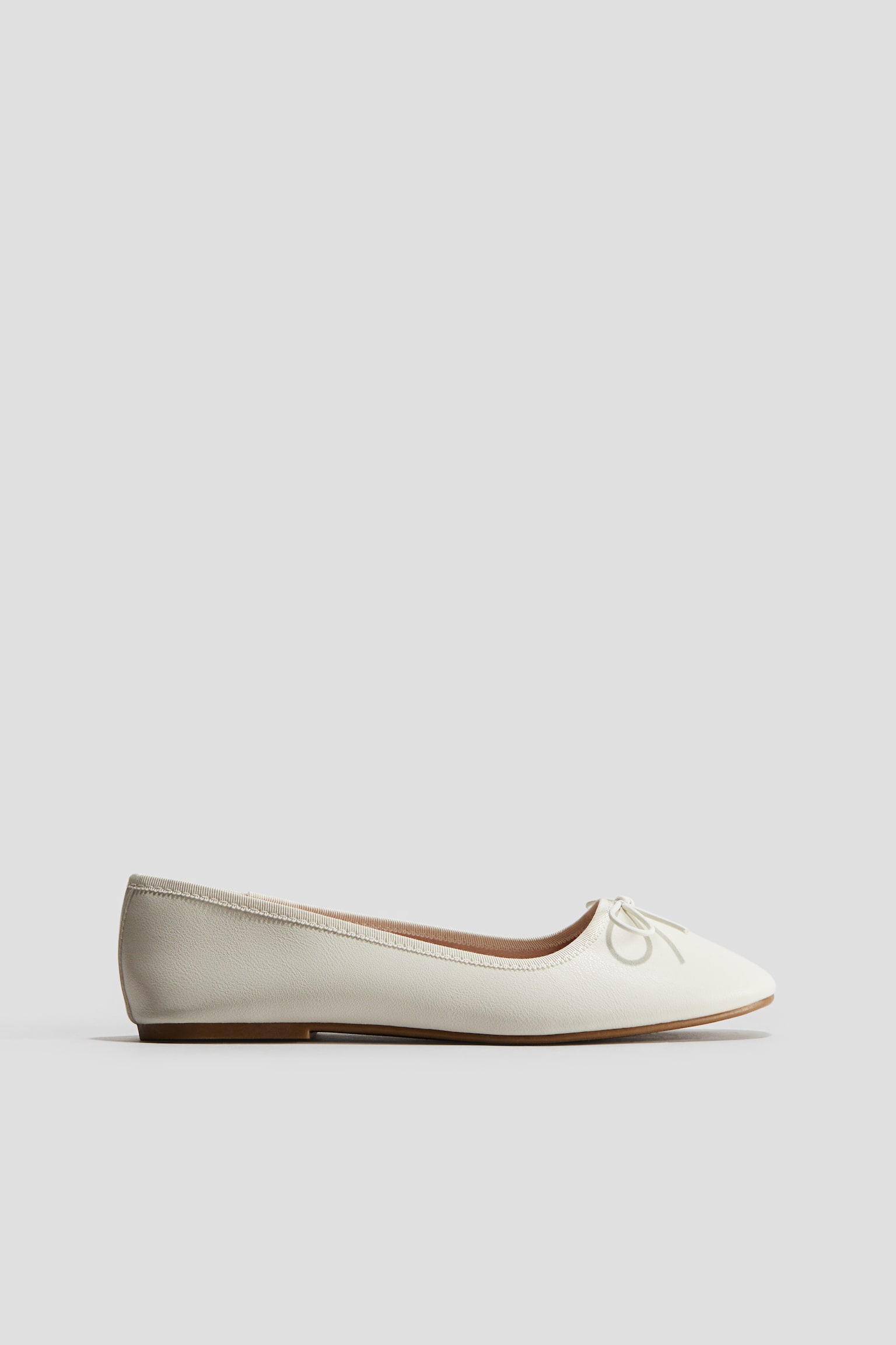 Ballet pumps - White/Black/Light pink - 2