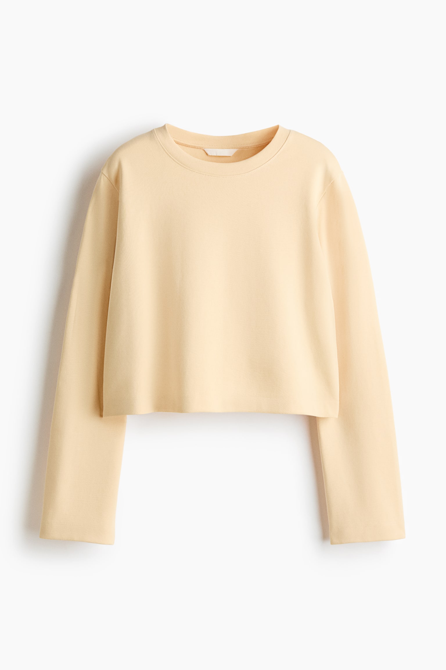 Short interlock top - Pale yellow/White/Dark brown/Bright red - 2