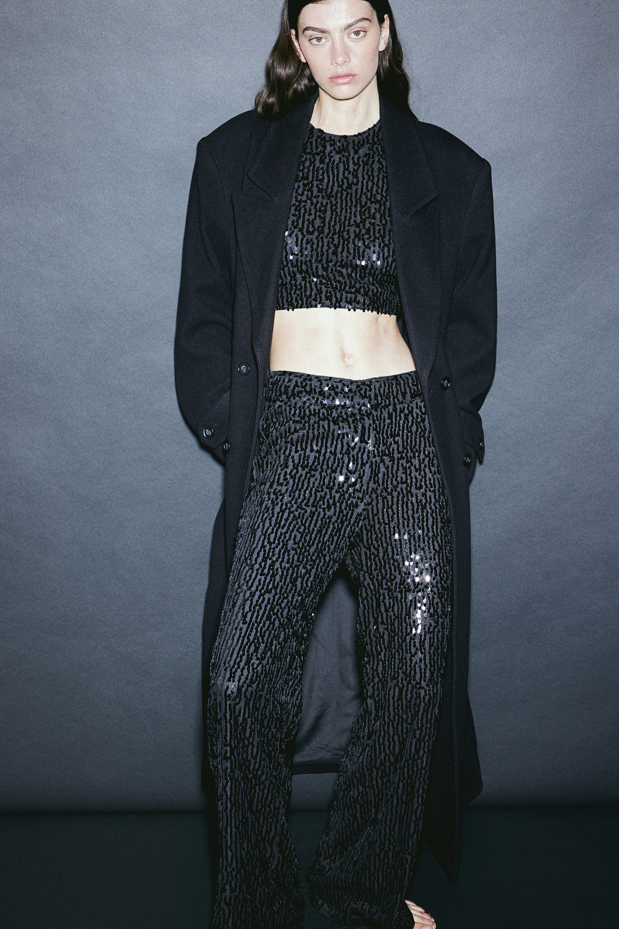 Sequined Pants