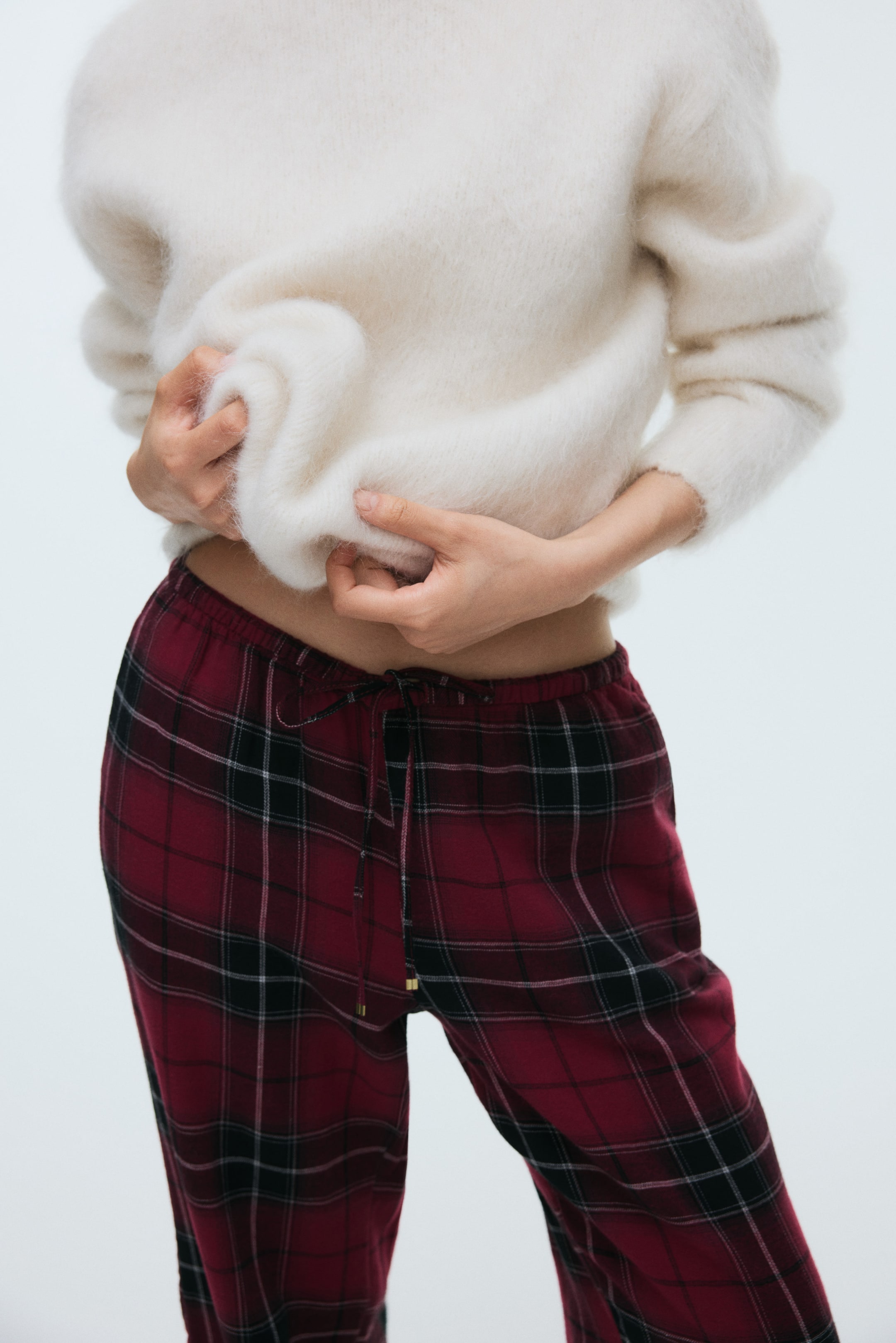 View larger image: Pyjama bottoms - Red/Checked - Ladies | H&M IN 2