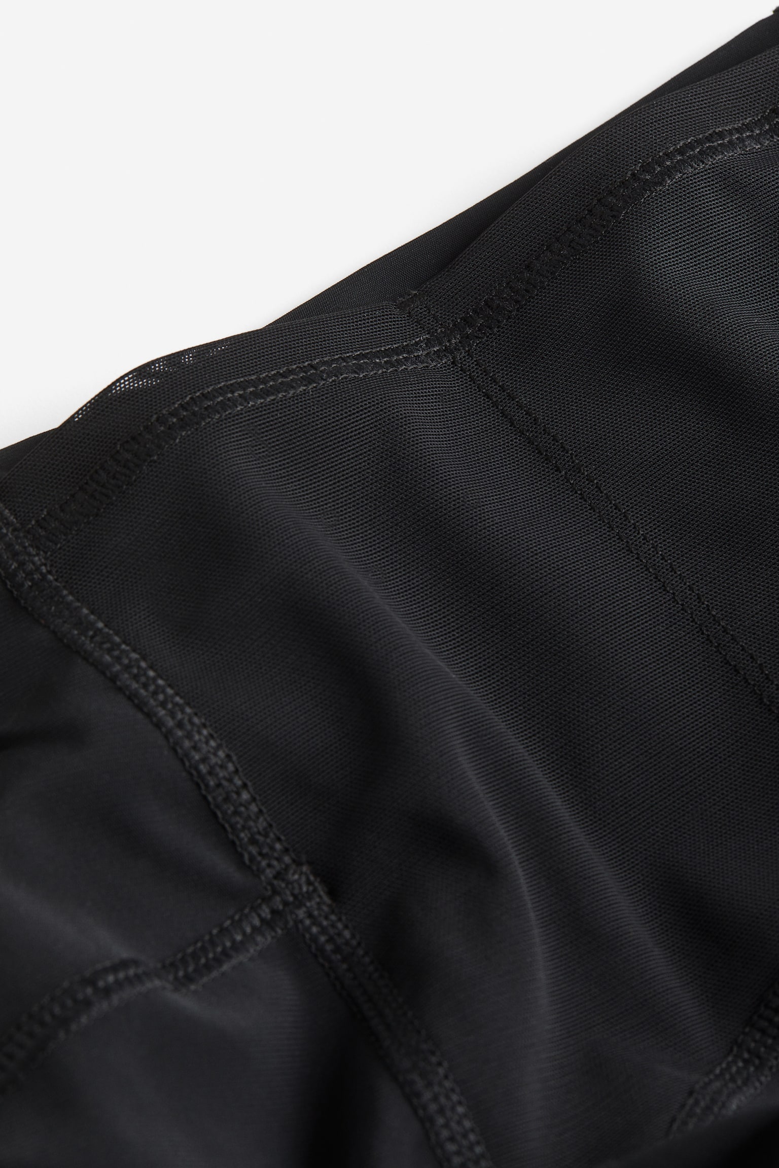 Cycling shorts in DryMove™ - Black/Brown/Coral/Black - 4