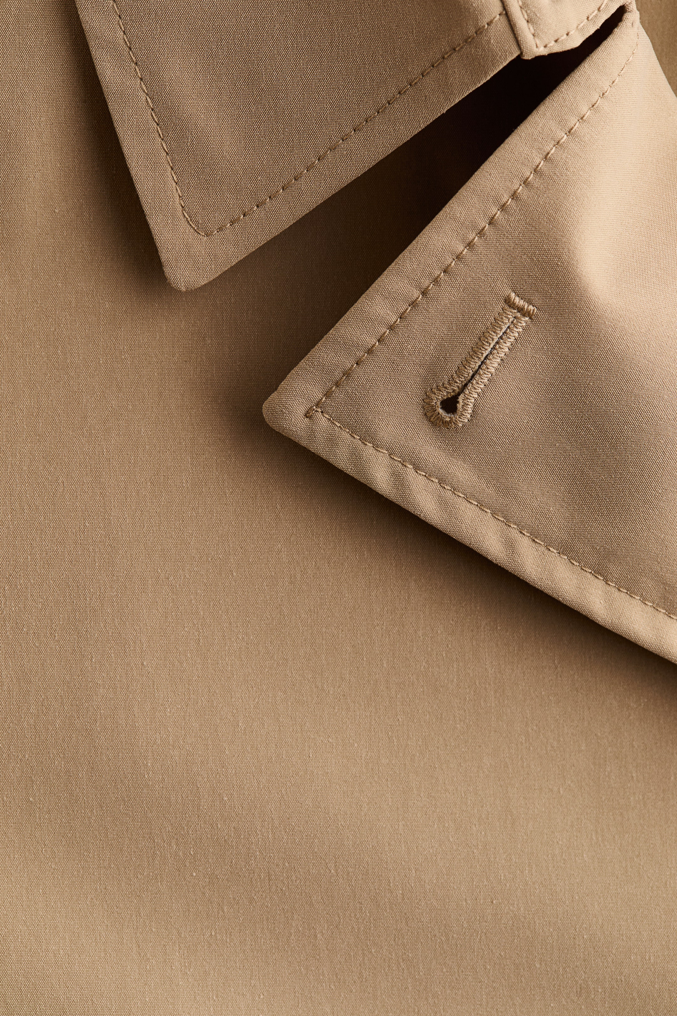 Женские куртки H&M Double-Breasted Trench Coat — фото 6