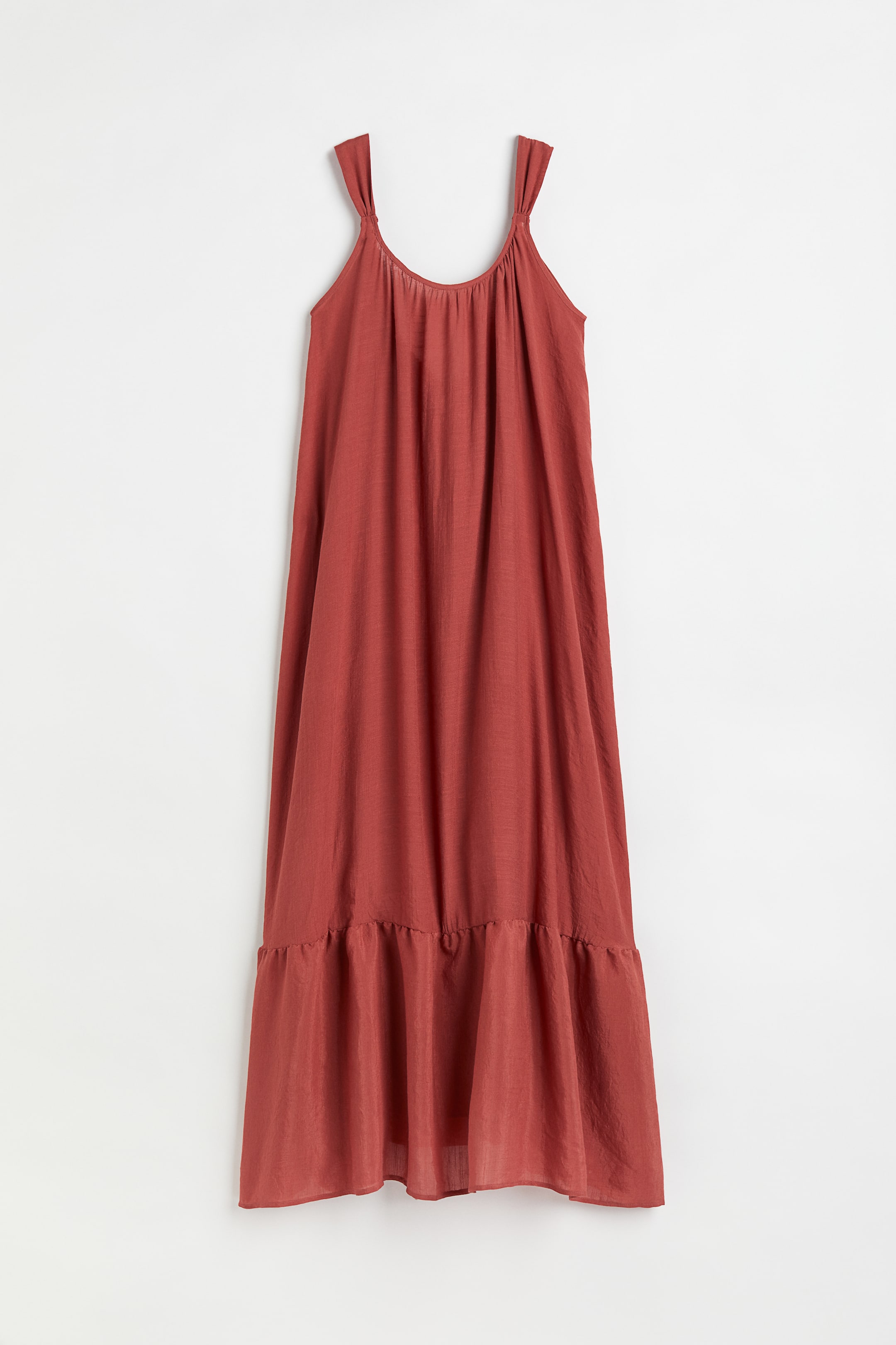 Long Beach Dress Rust Red Ladies Handm Us