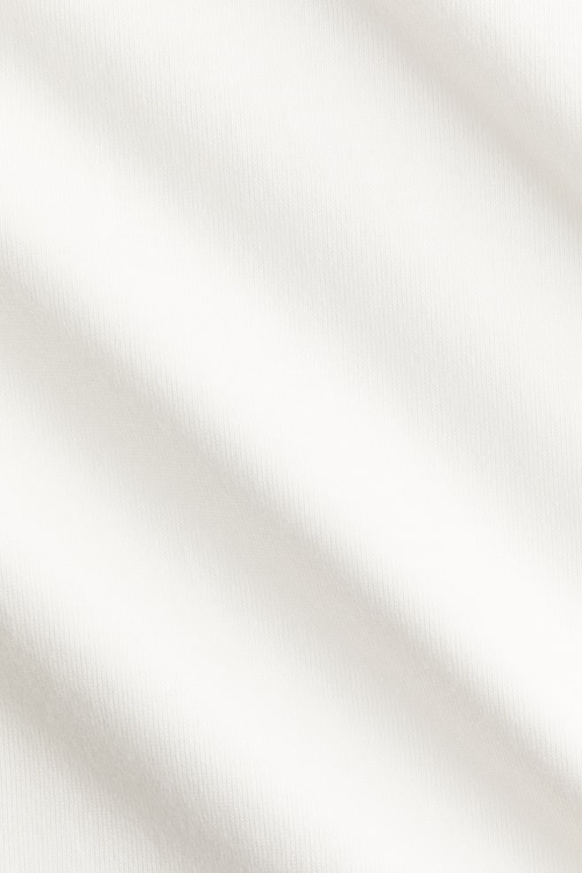 Maglia in cotone a maniche lunghe - White/Marrone scuro - 5
