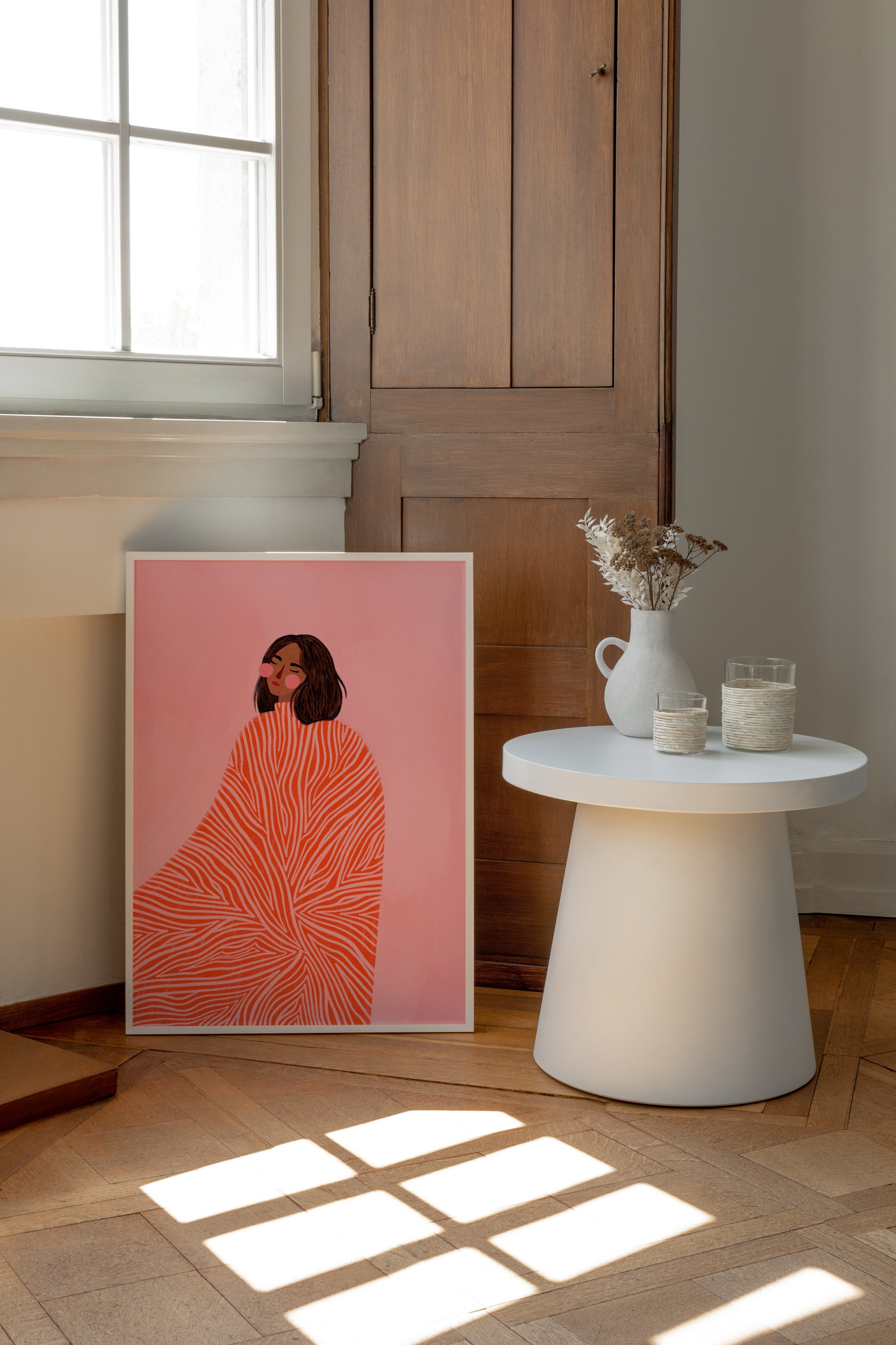 Bea Muller - The Woman With The Swirls - Flerfarvet