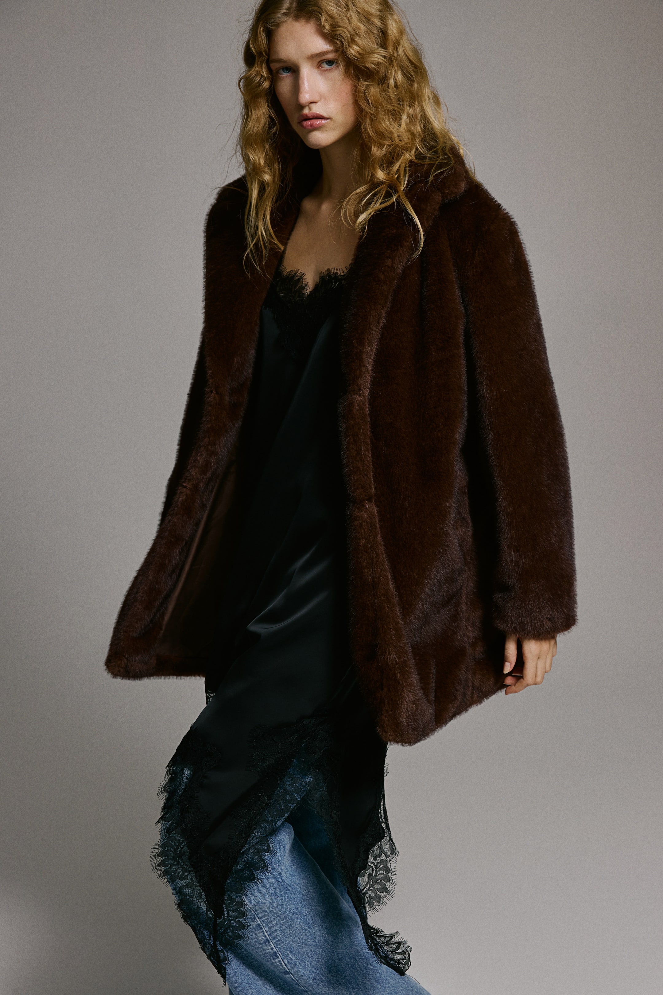 View larger image: Coat - Dark brown - Ladies | H&M GB 5