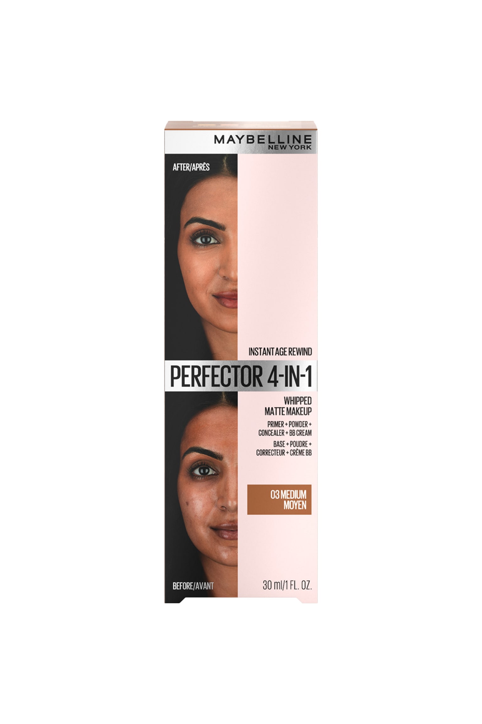Instant Age Rewind Perfector 4-in-1 Foundation - Medium - 3