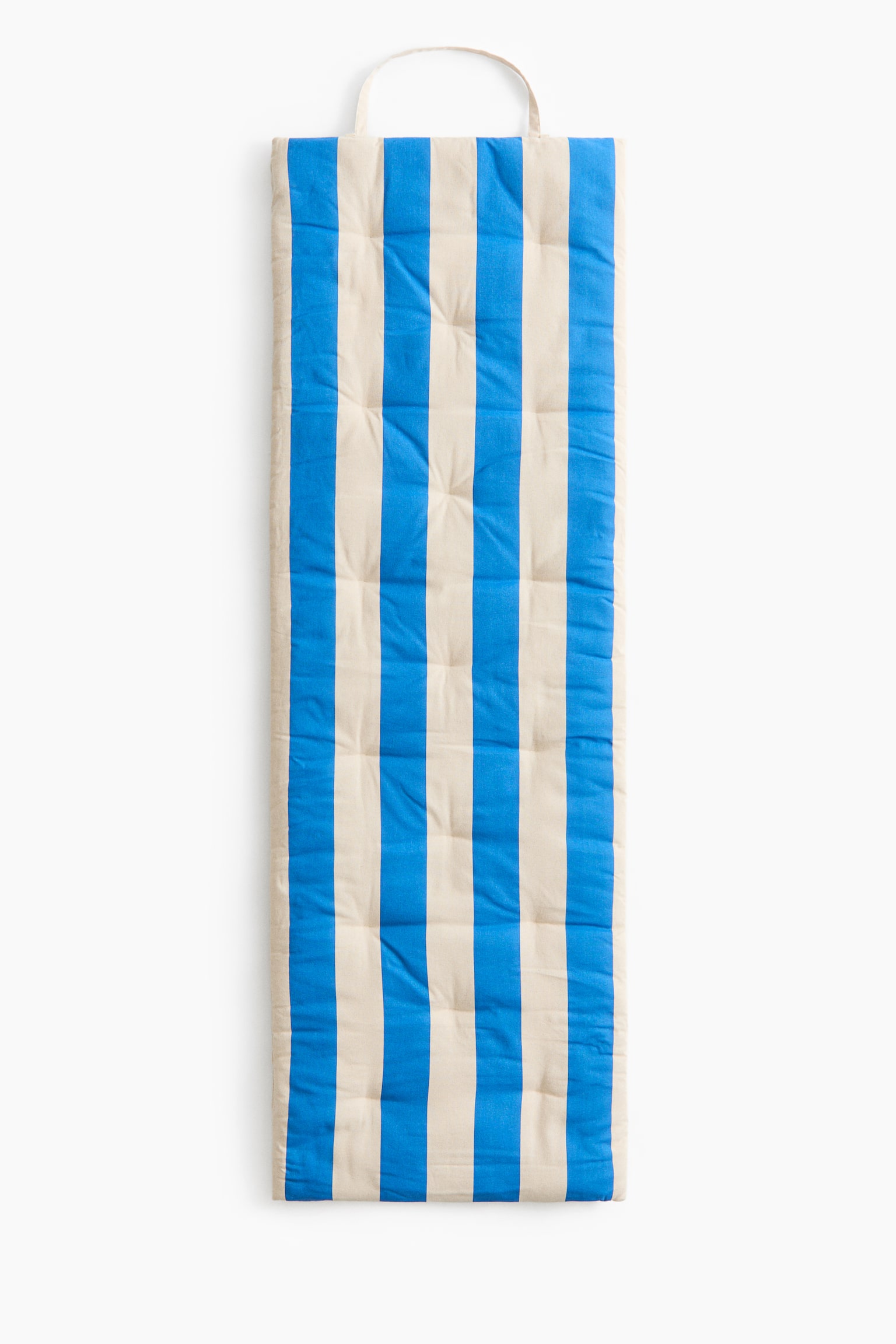Vattenavvisande strandmadrass - Ljusbeige/Blårandig/Ljusbeige/Ljusbeige/Blåmönstrad/Ljusbeige/Mönstrad