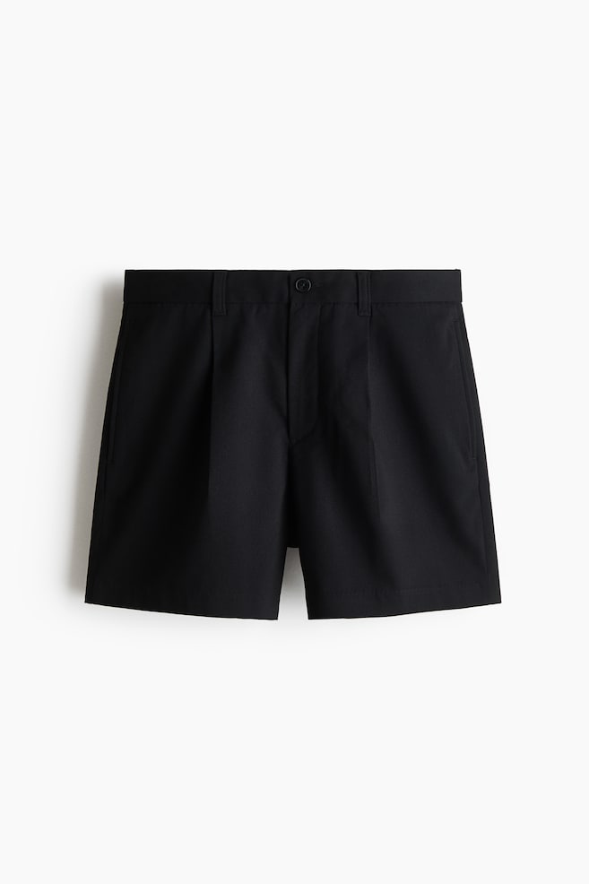 Chinoshorts in Loose Fit - Schwarz - 1