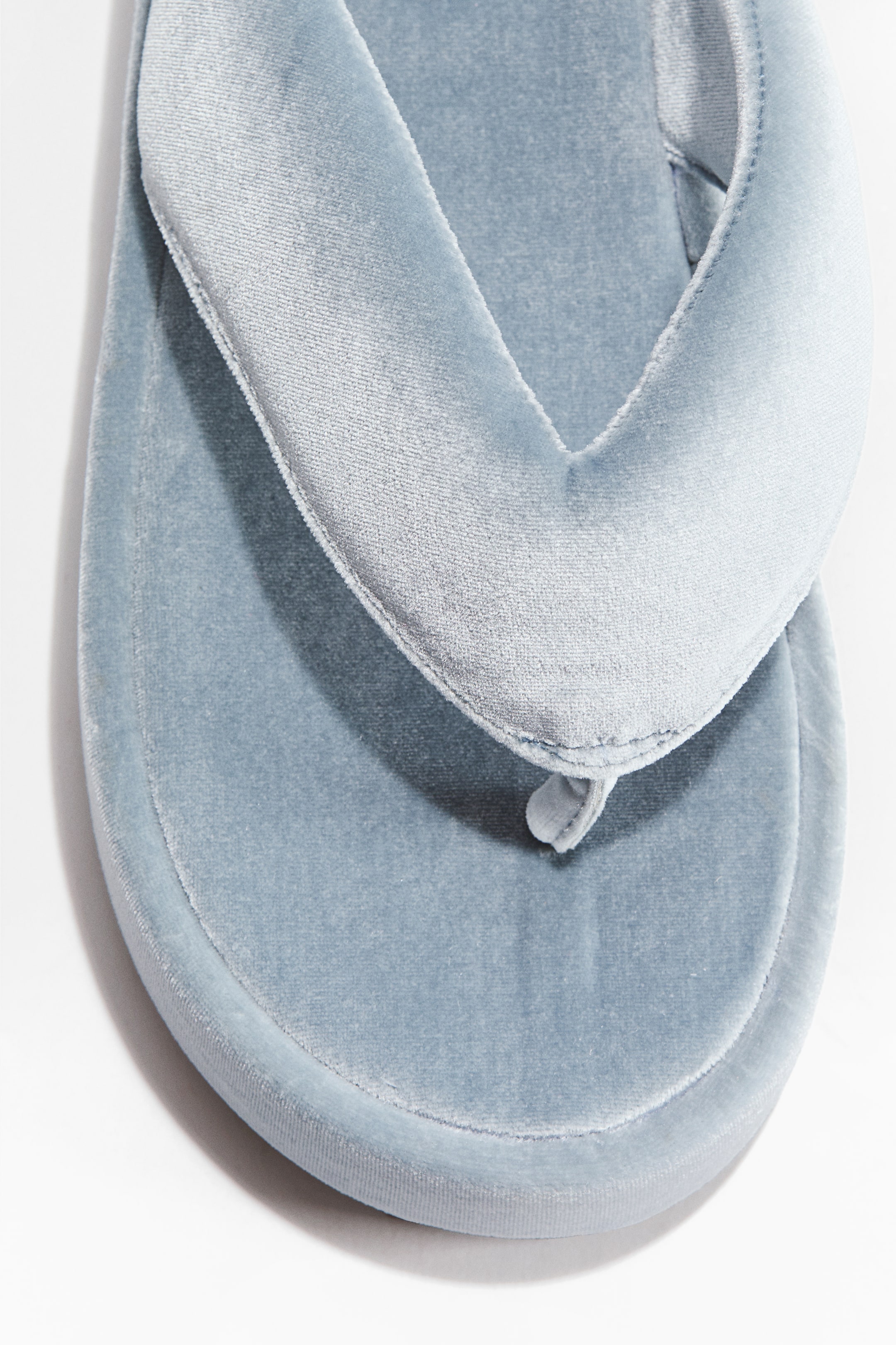 Velour Flip-Flops
