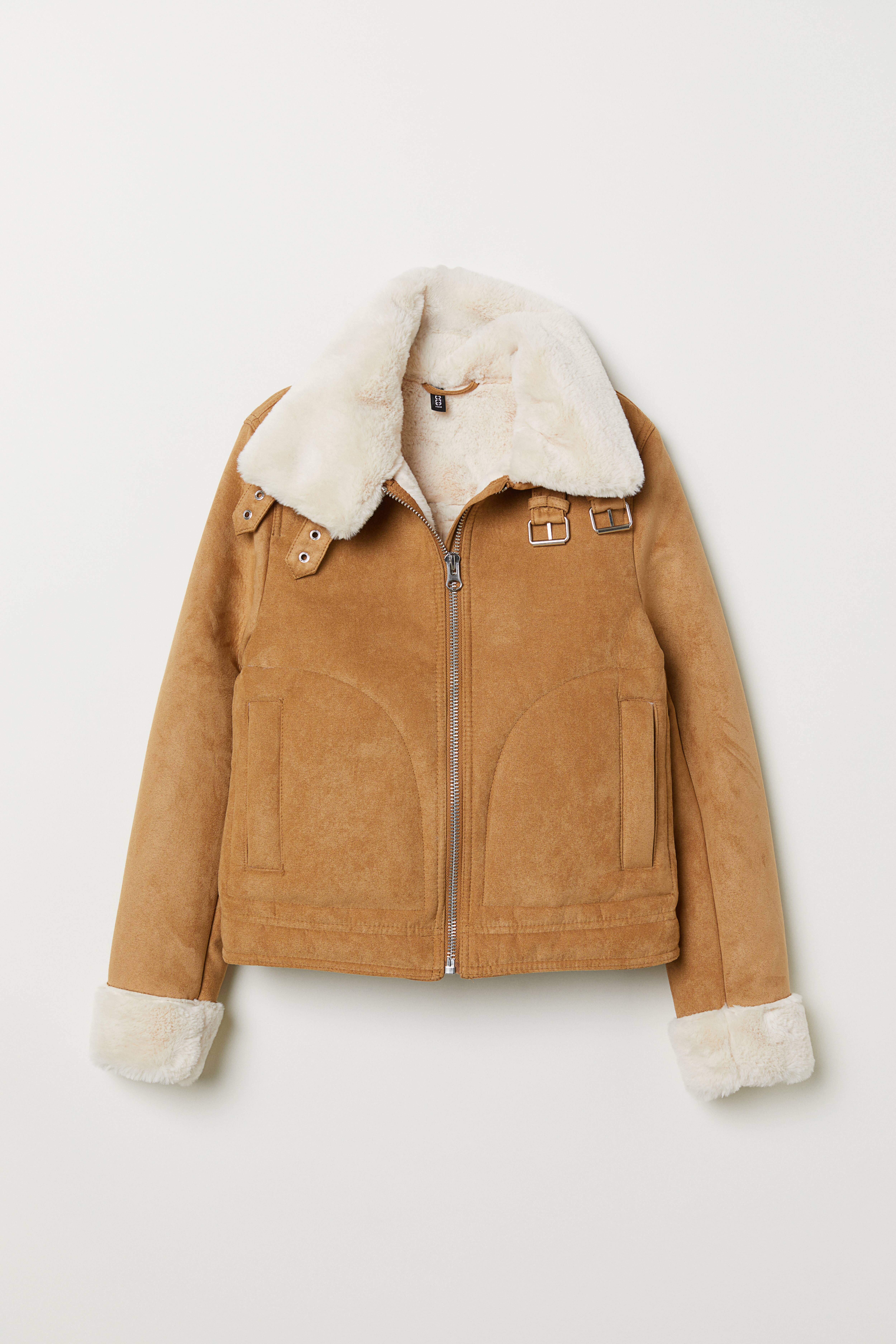 Faux fur inside jacket hotsell