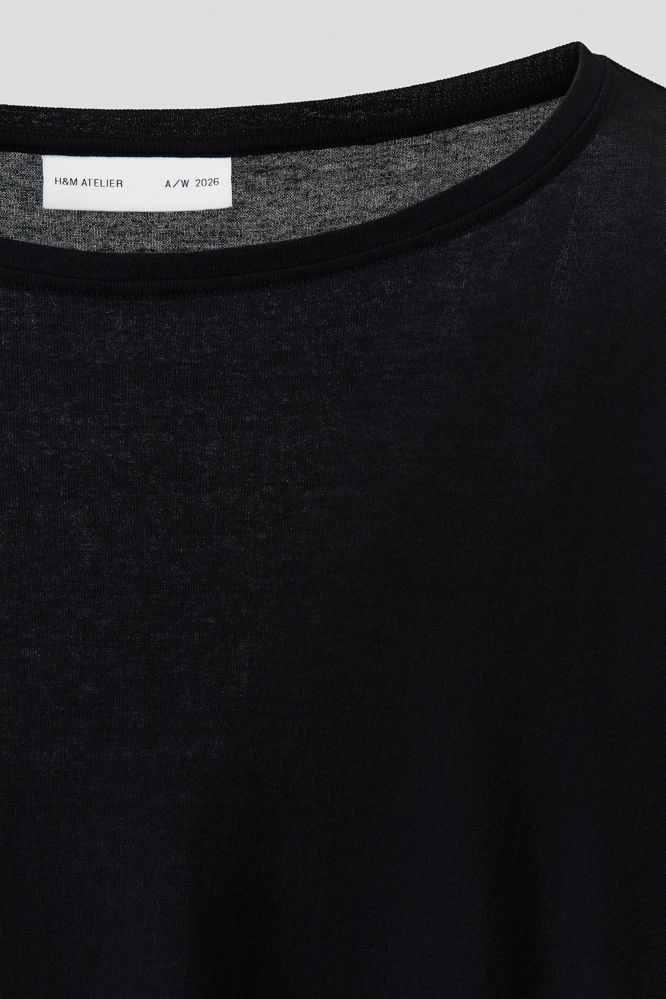 Relaxed-Fit Long-Sleeved Cotton T-Shirt