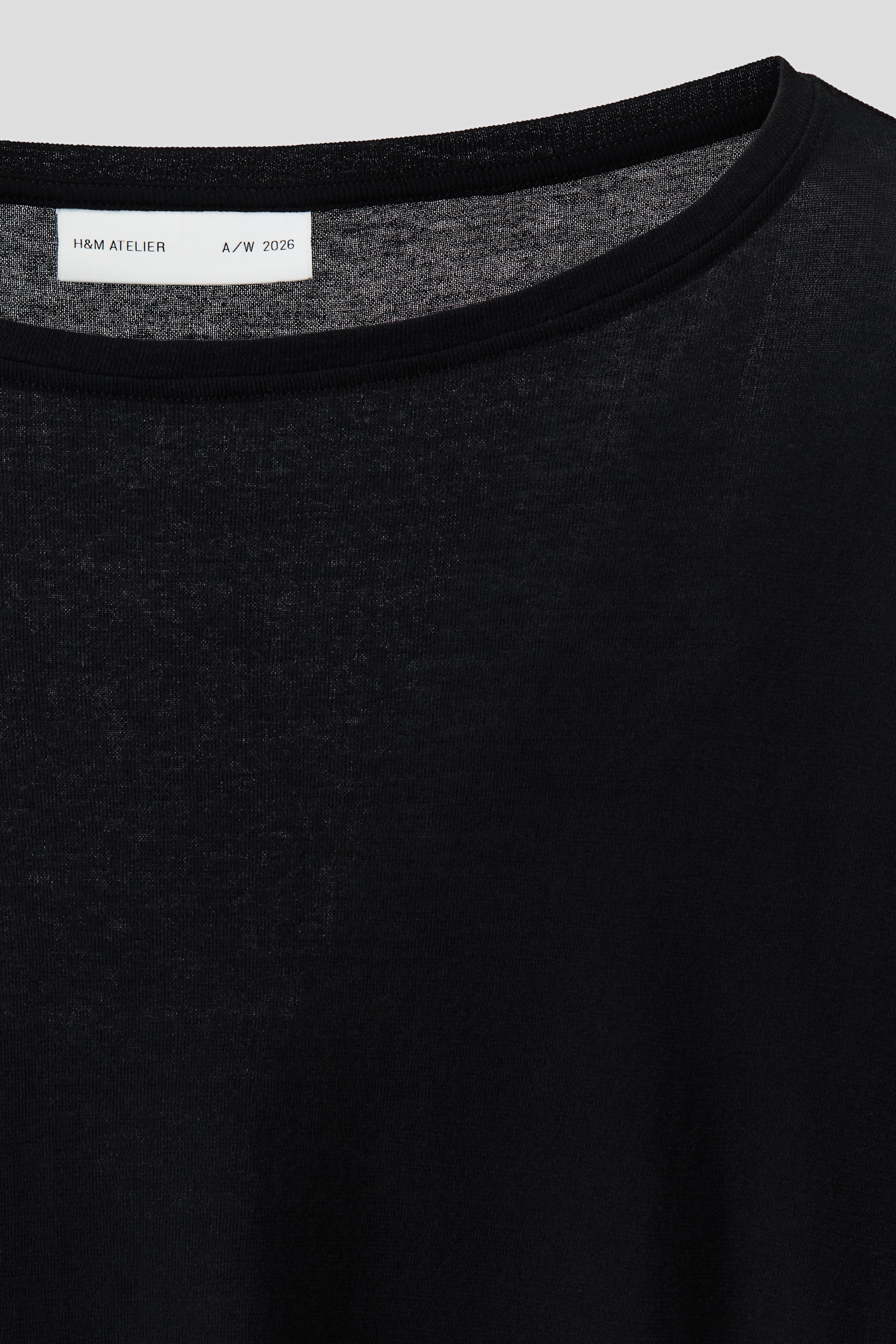 Relaxed-Fit Long-Sleeved Cotton T-Shirt