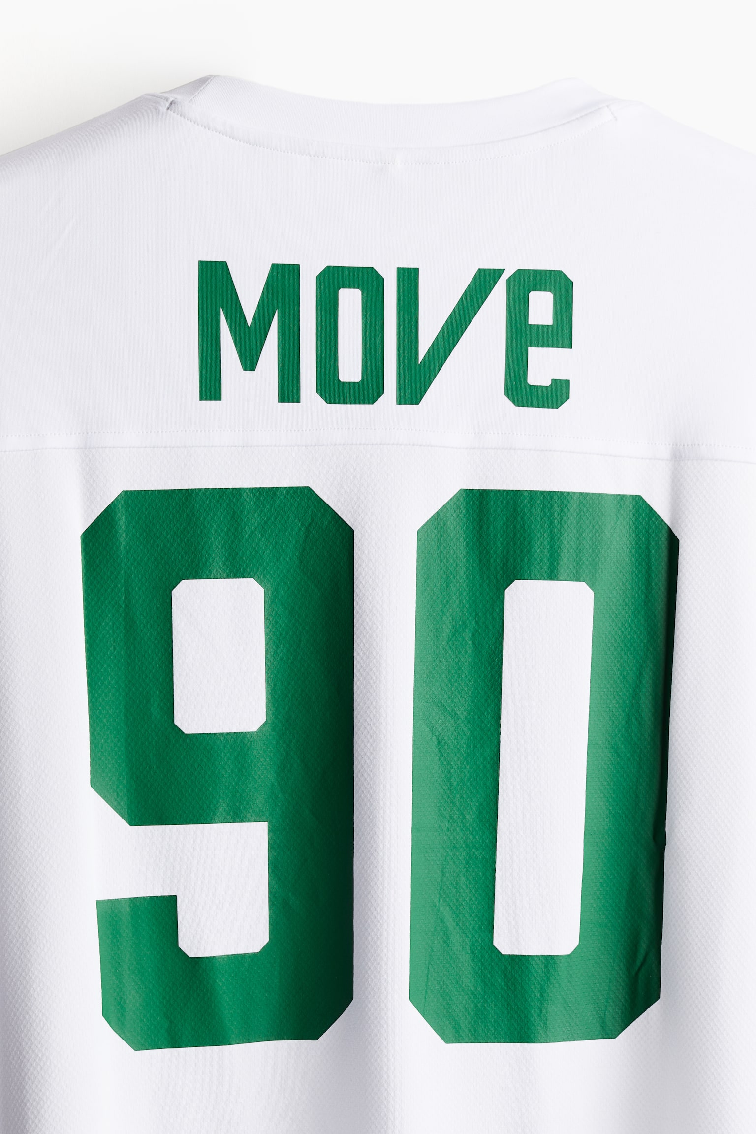 Loose Fit Sports top in DryMove™ - White/Move 90/Black - 7