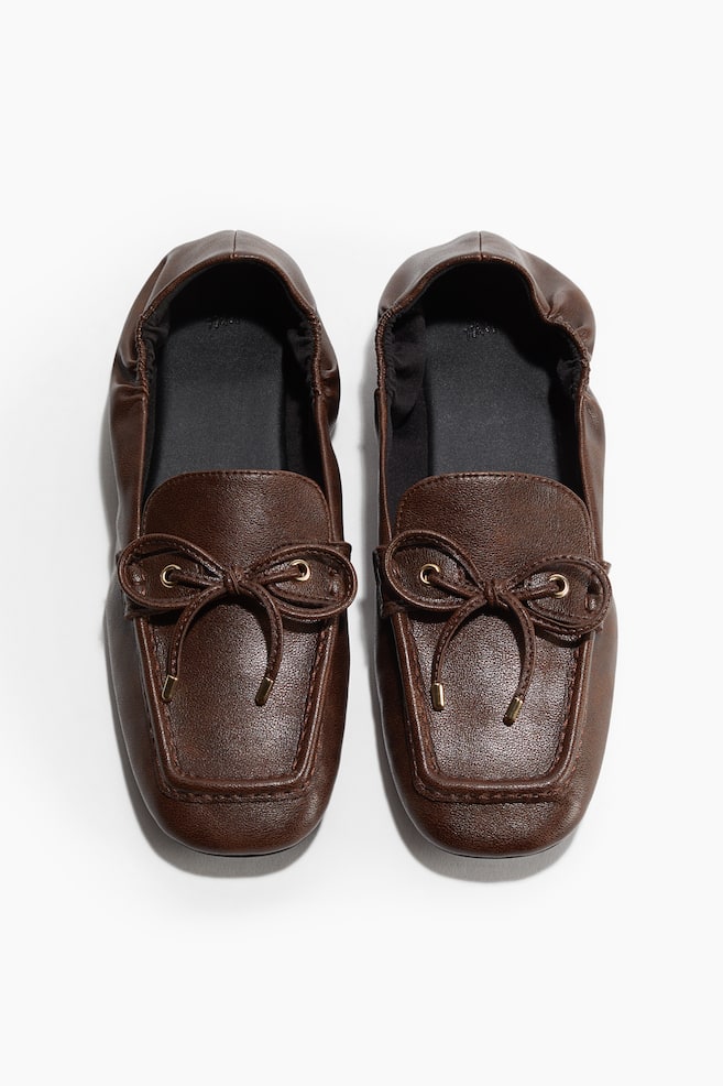 Loafers - Marron foncé/Noir/usé - 1