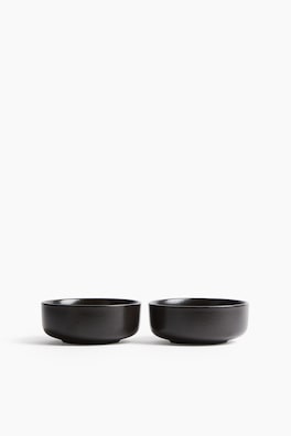 2-pack skål med reaktiv glasering