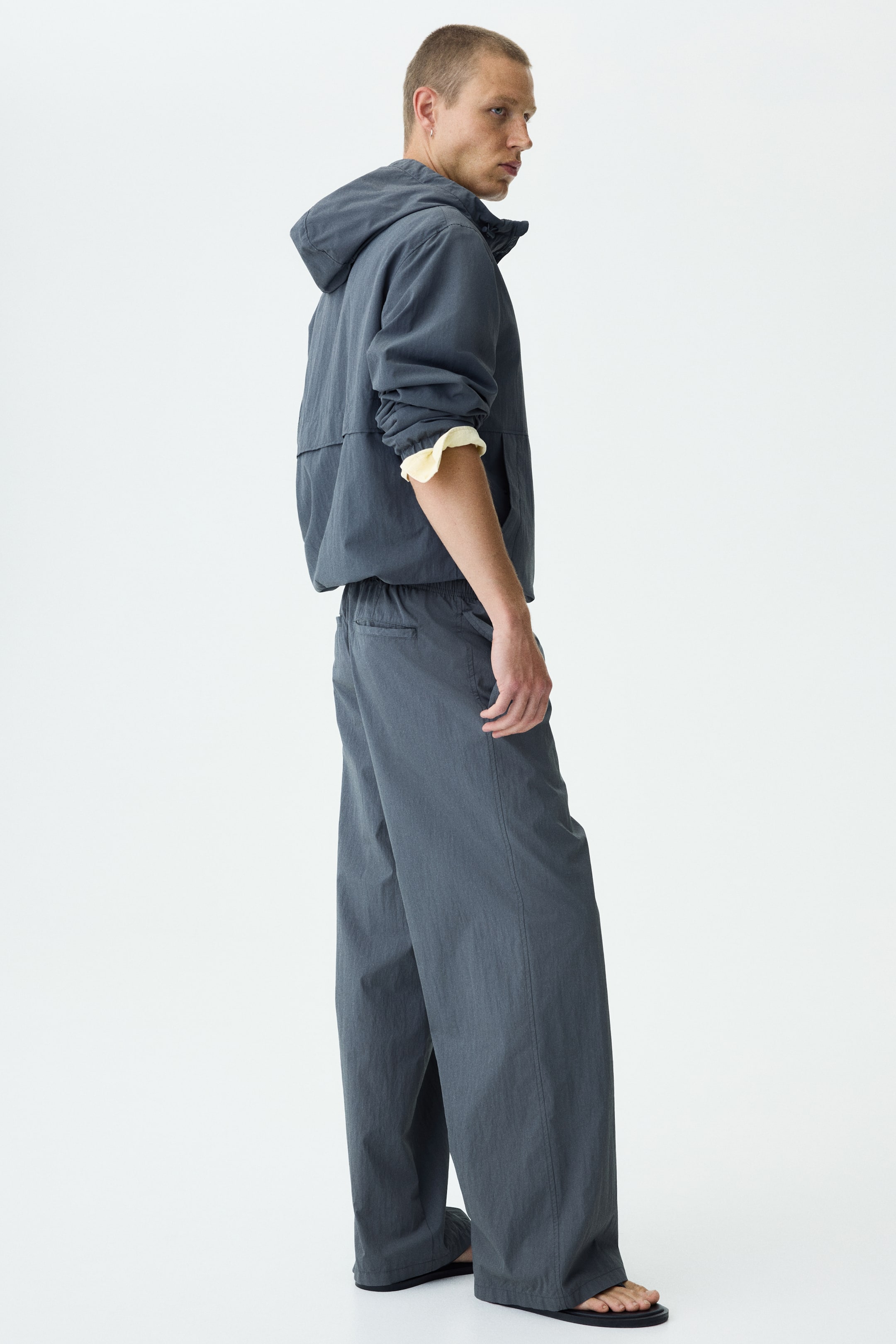 Мужские брюки H&M Loose-Fit Track Pants — фото 5