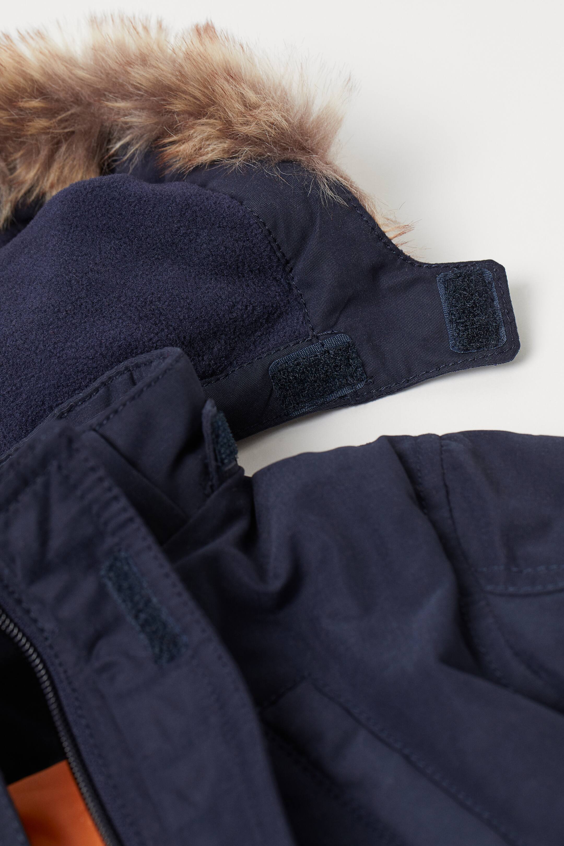 View larger image: Padded parka - Dark blue - Kids | H&M AU 2