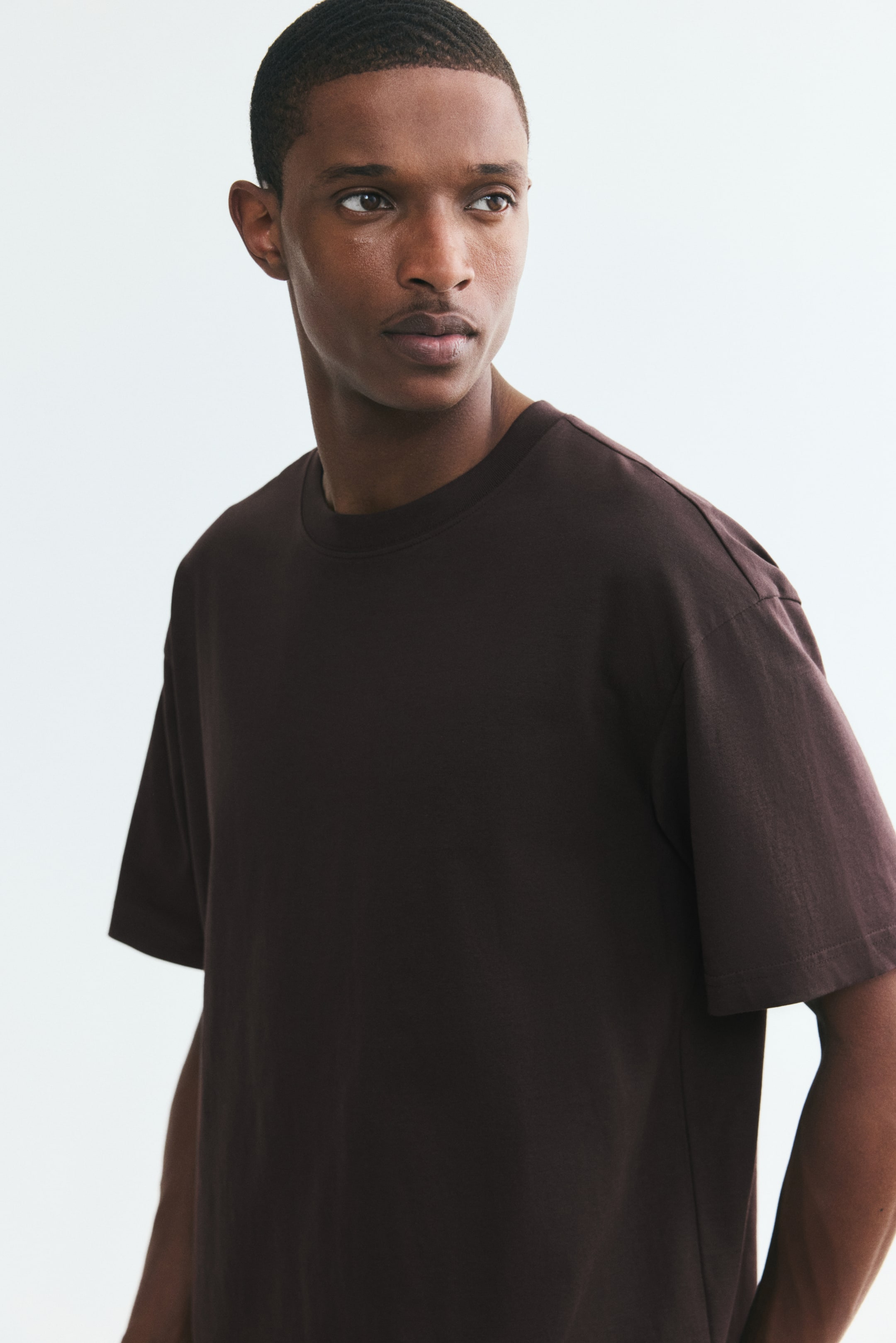 View larger image: Relaxed-Fit T-Shirt - Brown - Men | H&M CA 3