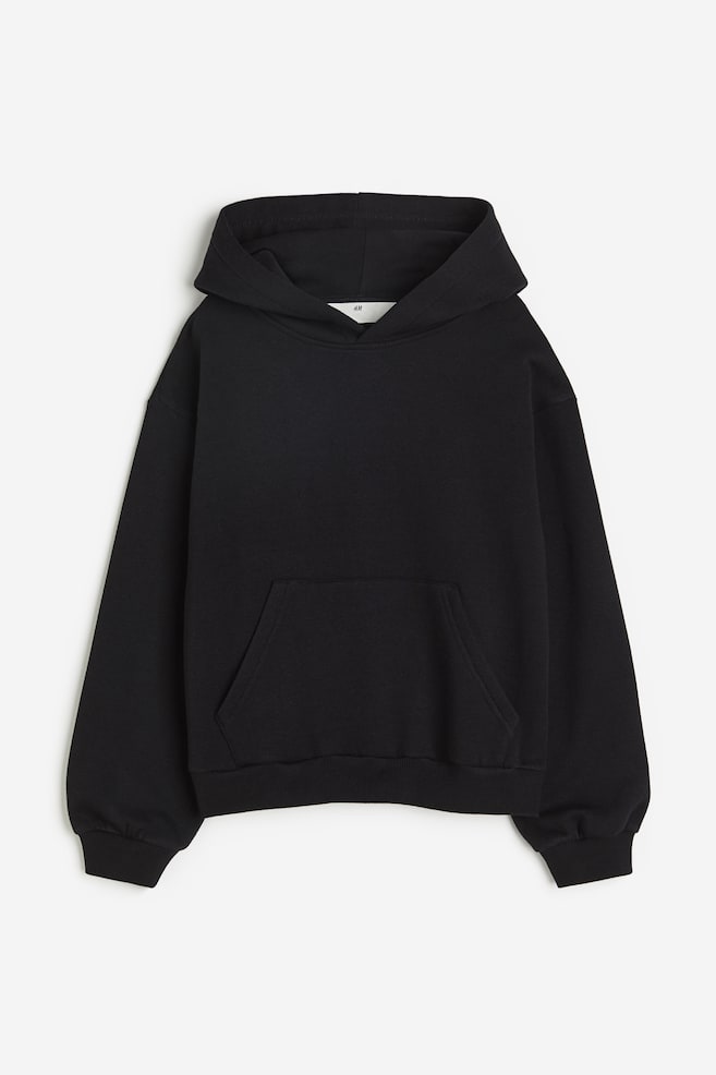 Oversized hoodie - Sort/Klar blå/Lysegråmeleret/Brun/dc - 1