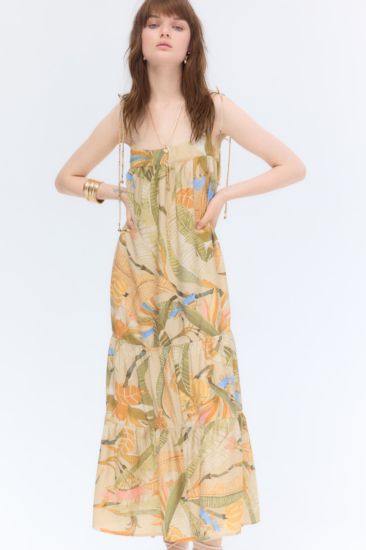 Tie-Strap Maxi Dress - image 3