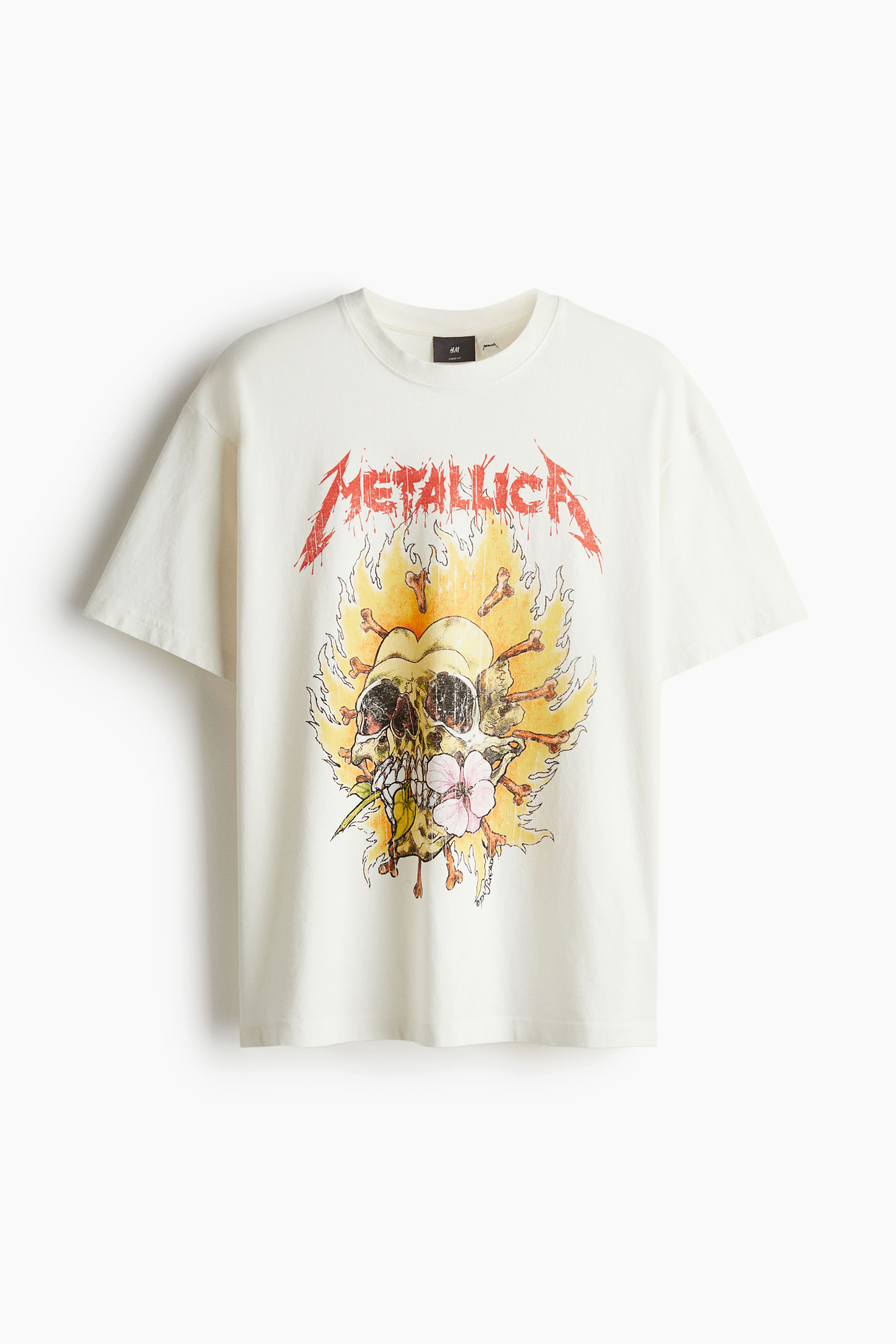 T shirt metallica h&m on sale