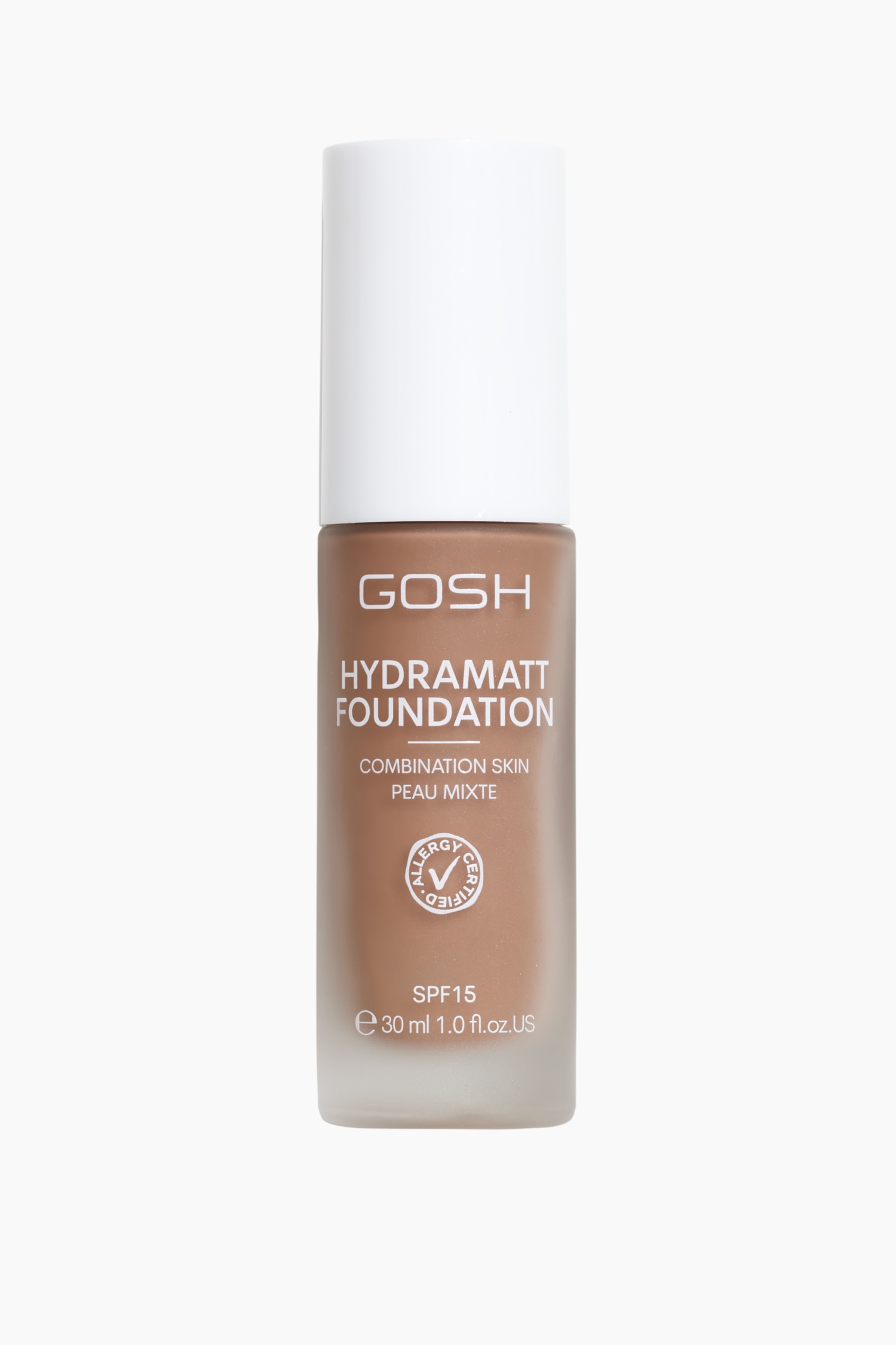 GOSH Copenhagen - Hydramatt Foundation - Röd/warm Undertone