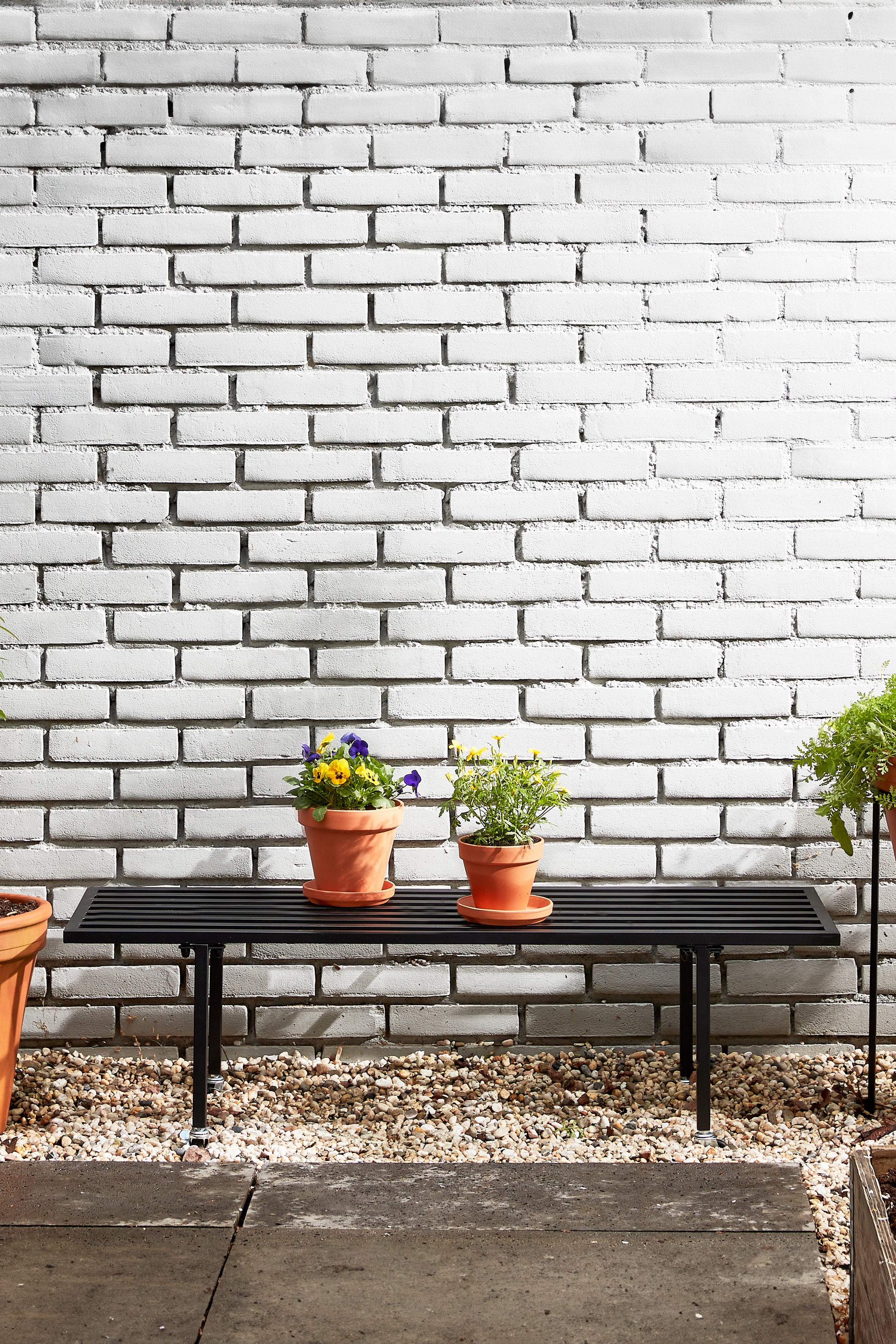 Mesa De Apoio Em Metal - Preto