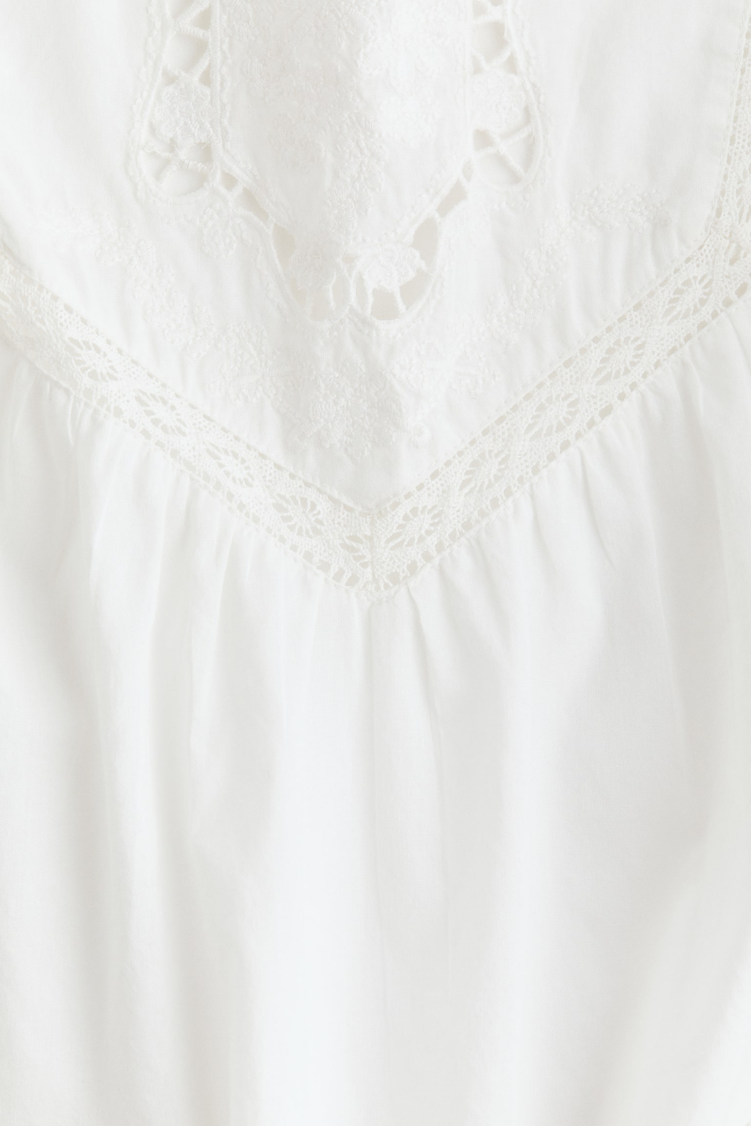 Cotton blouse - White - 5