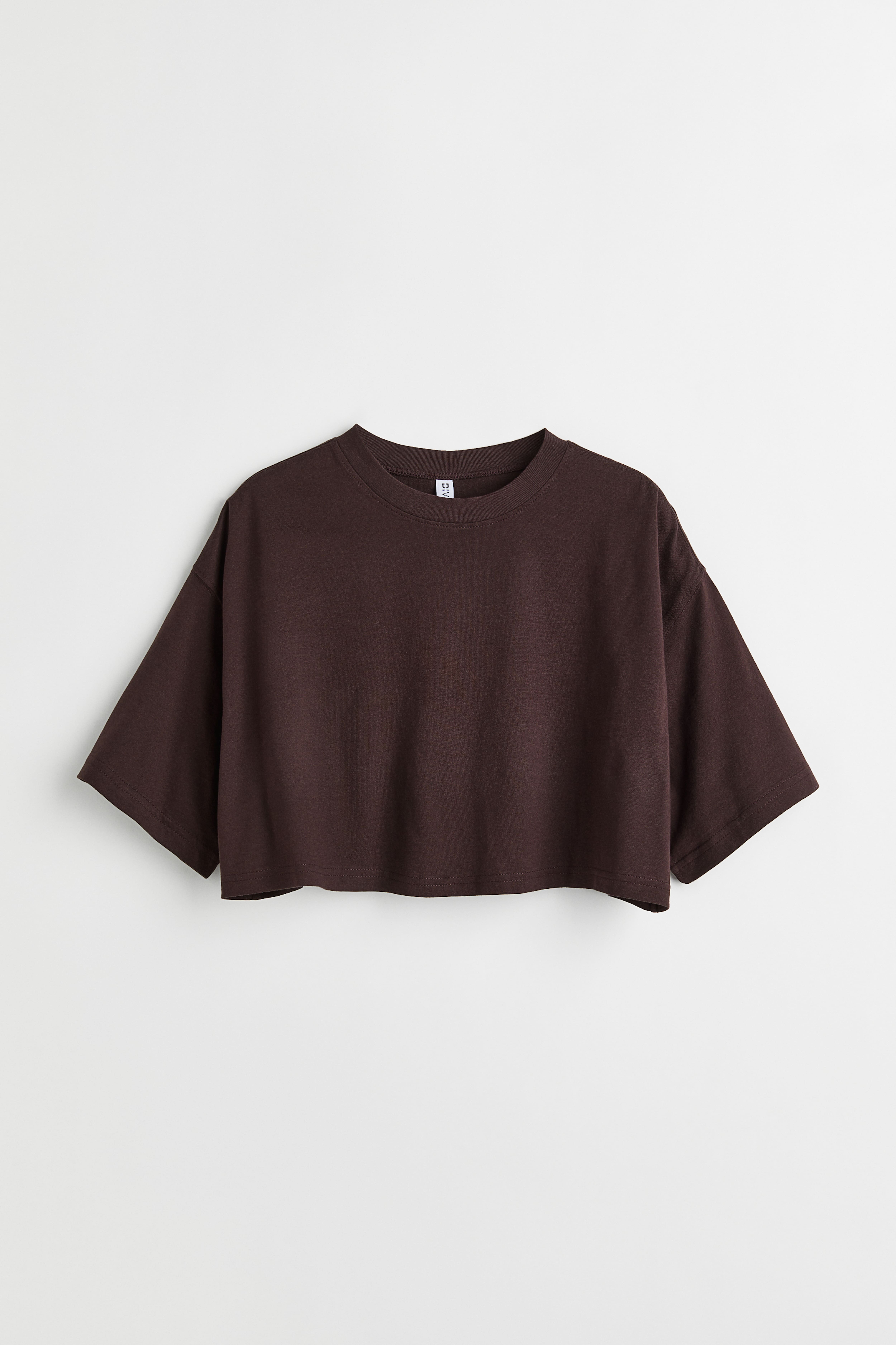 H&m crop tee best sale