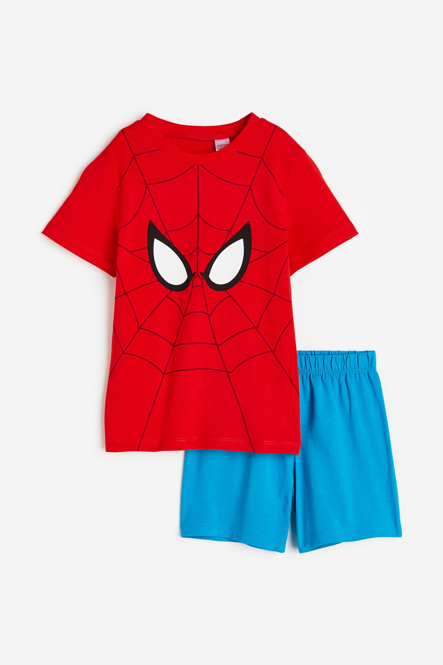 Printed pyjamas - Red/Spider-Man/Light grey marl/Marvel Comics/Blue/Spider-Man/Bright blue/Pokémon/Turquoise/Pokémon/Light grey marl/TMNT/Light grey/Marvel Comics/Bright blue/PAW Patrol - 1