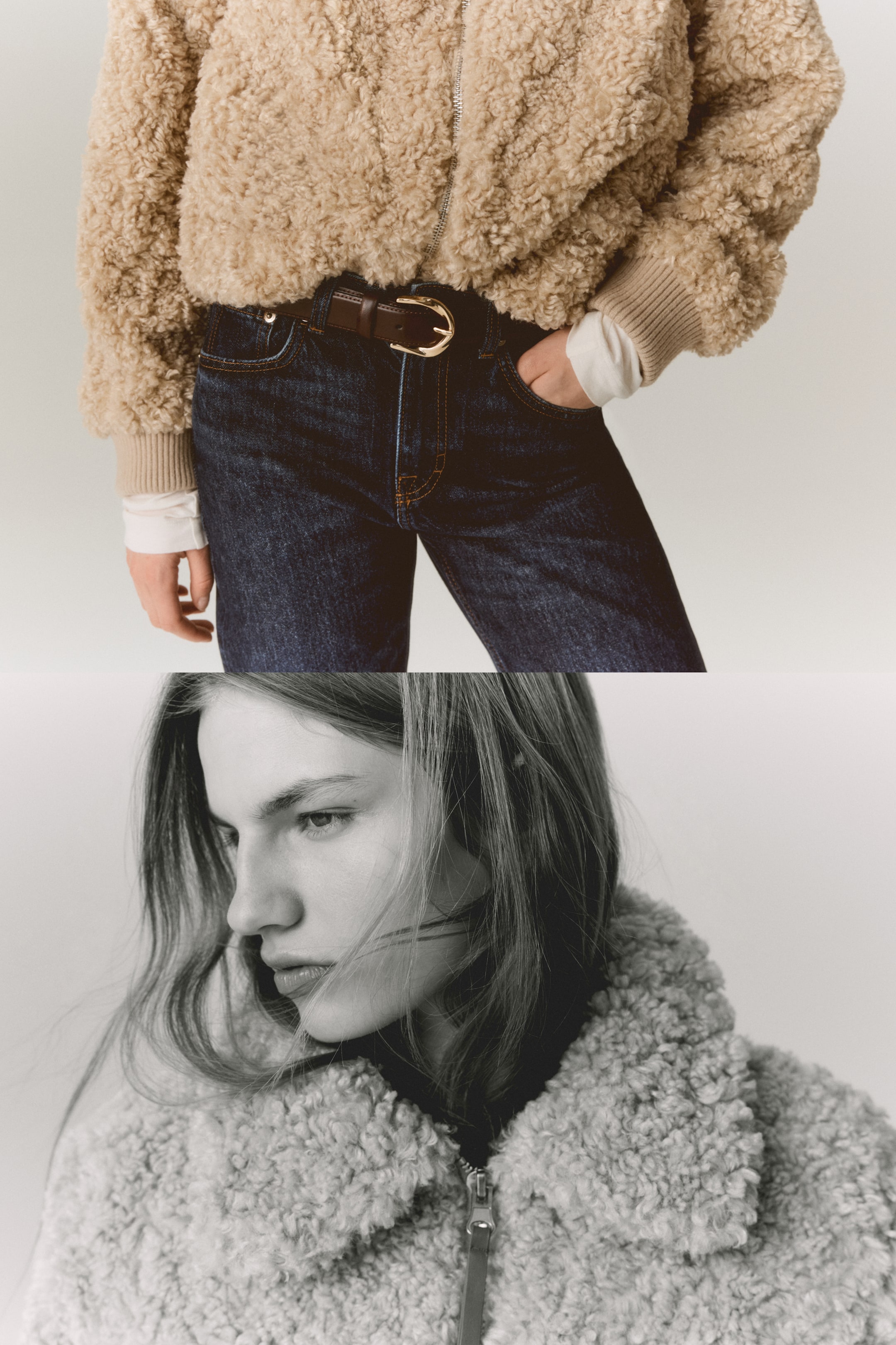 View larger image: Teddy jacket - Beige - Ladies | H&M IN 3