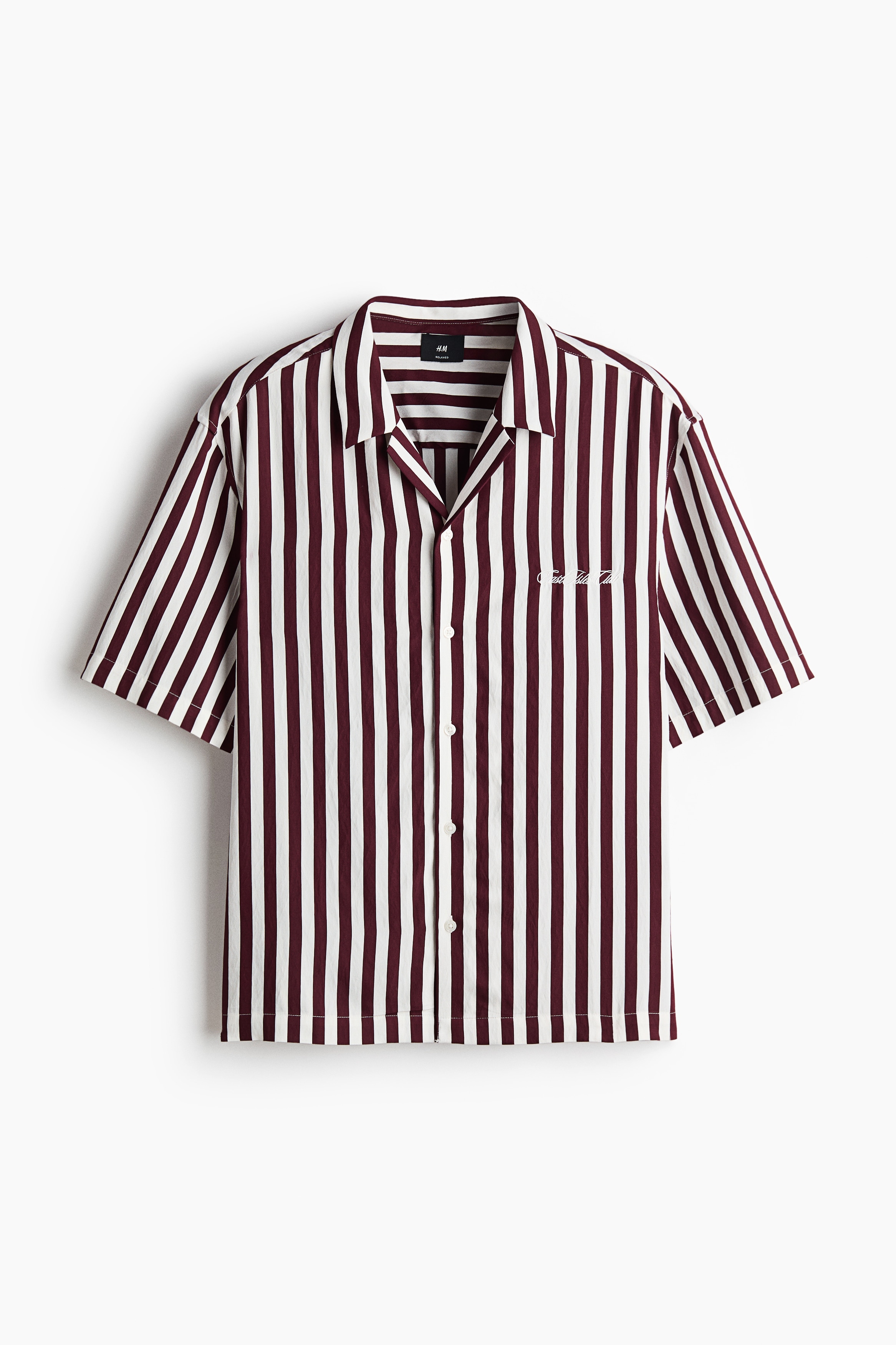 Letnja košulja Relaxed Fit - Burgundy/East Isles Club/Navy blue/East Isles Club