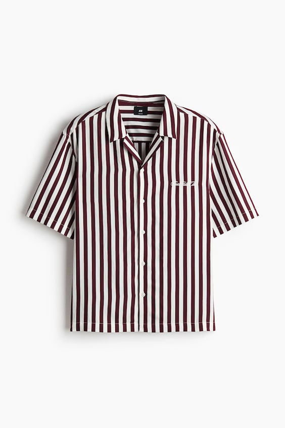 Мужские рубашки H&M Relaxed-Fit Resort Shirt