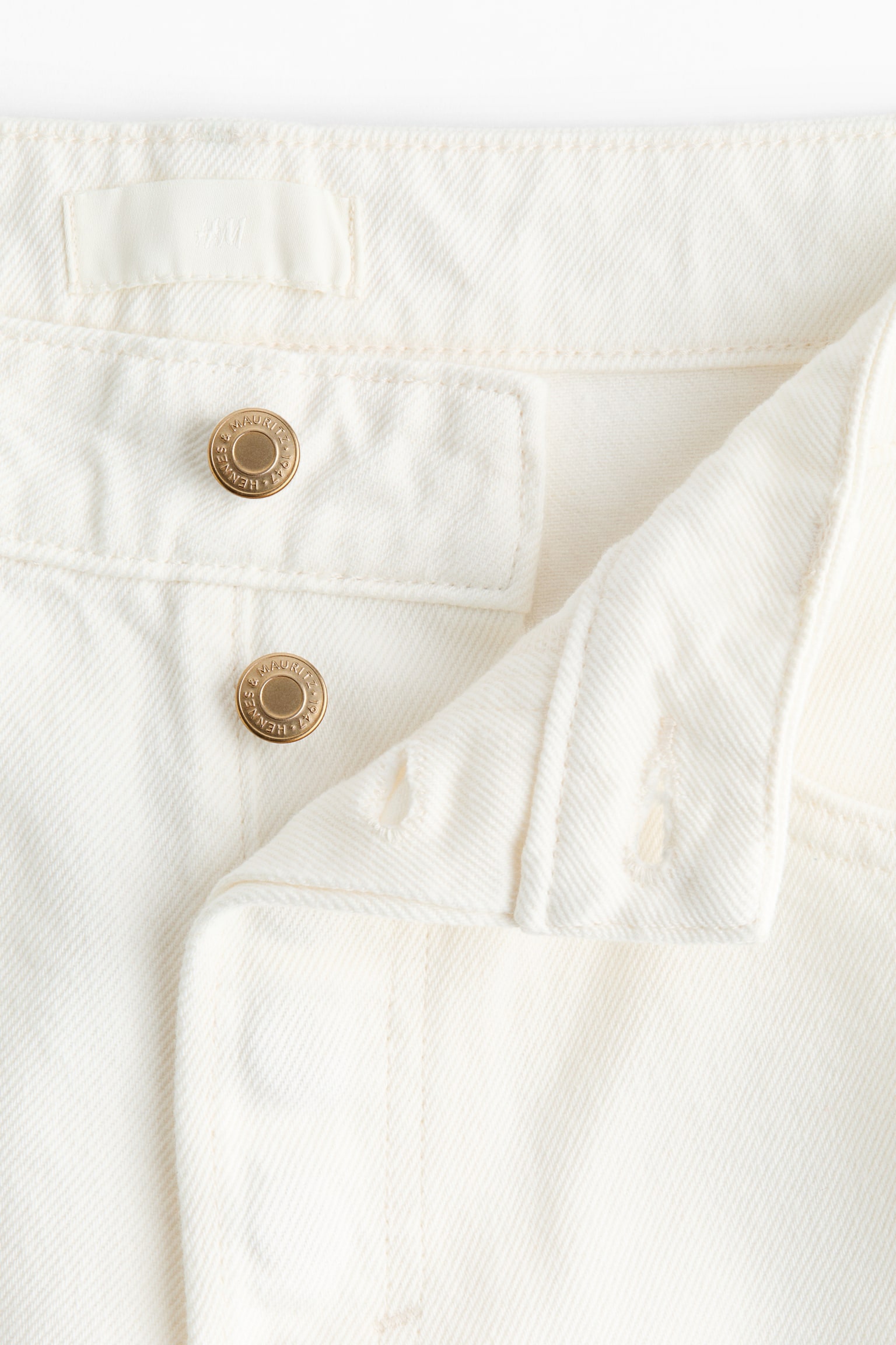 Wide Regular Jeans - Bianco/Marrone scuro/Blu denim/Blu denim chiaro - 8