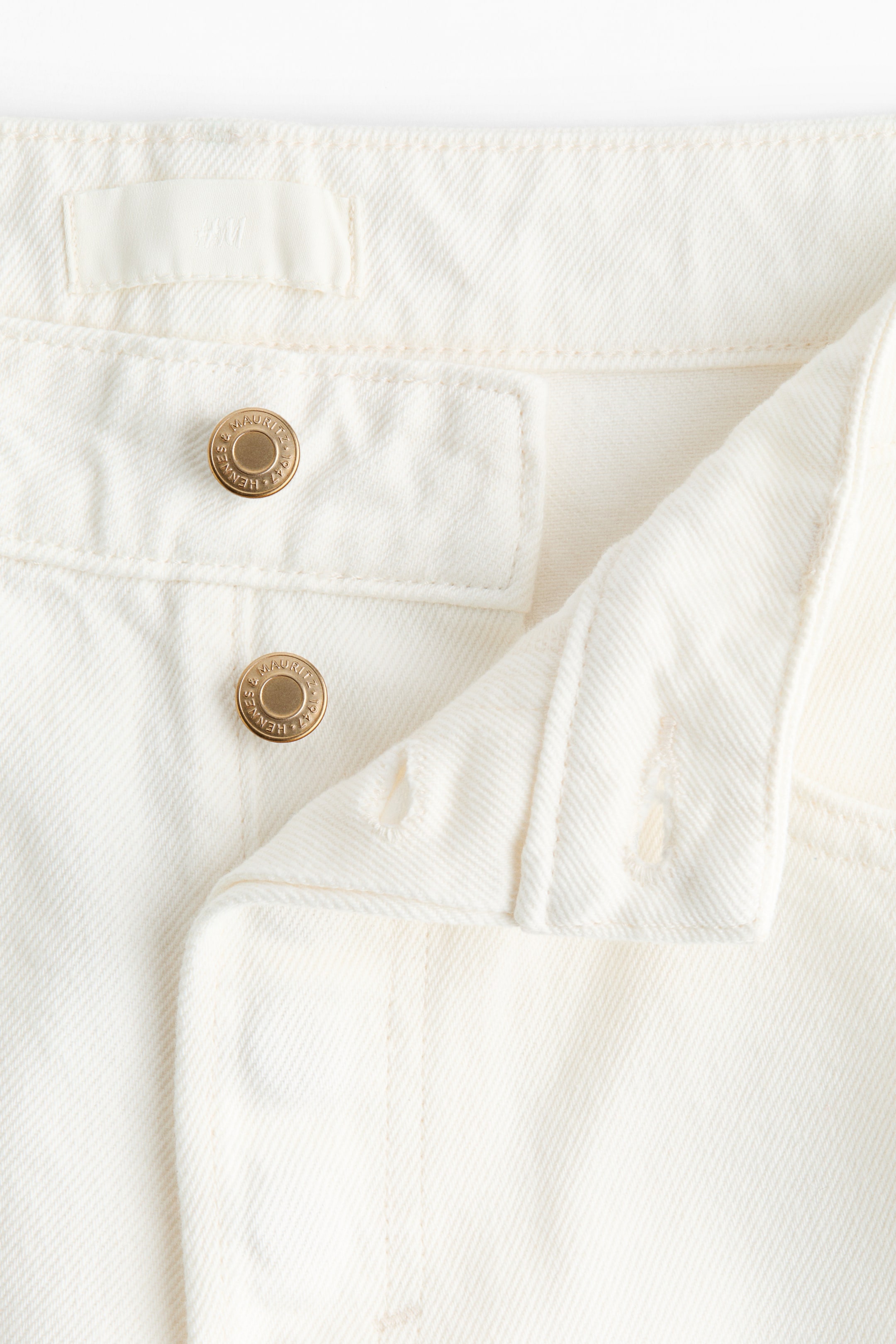 Jean classique aux jambes larges