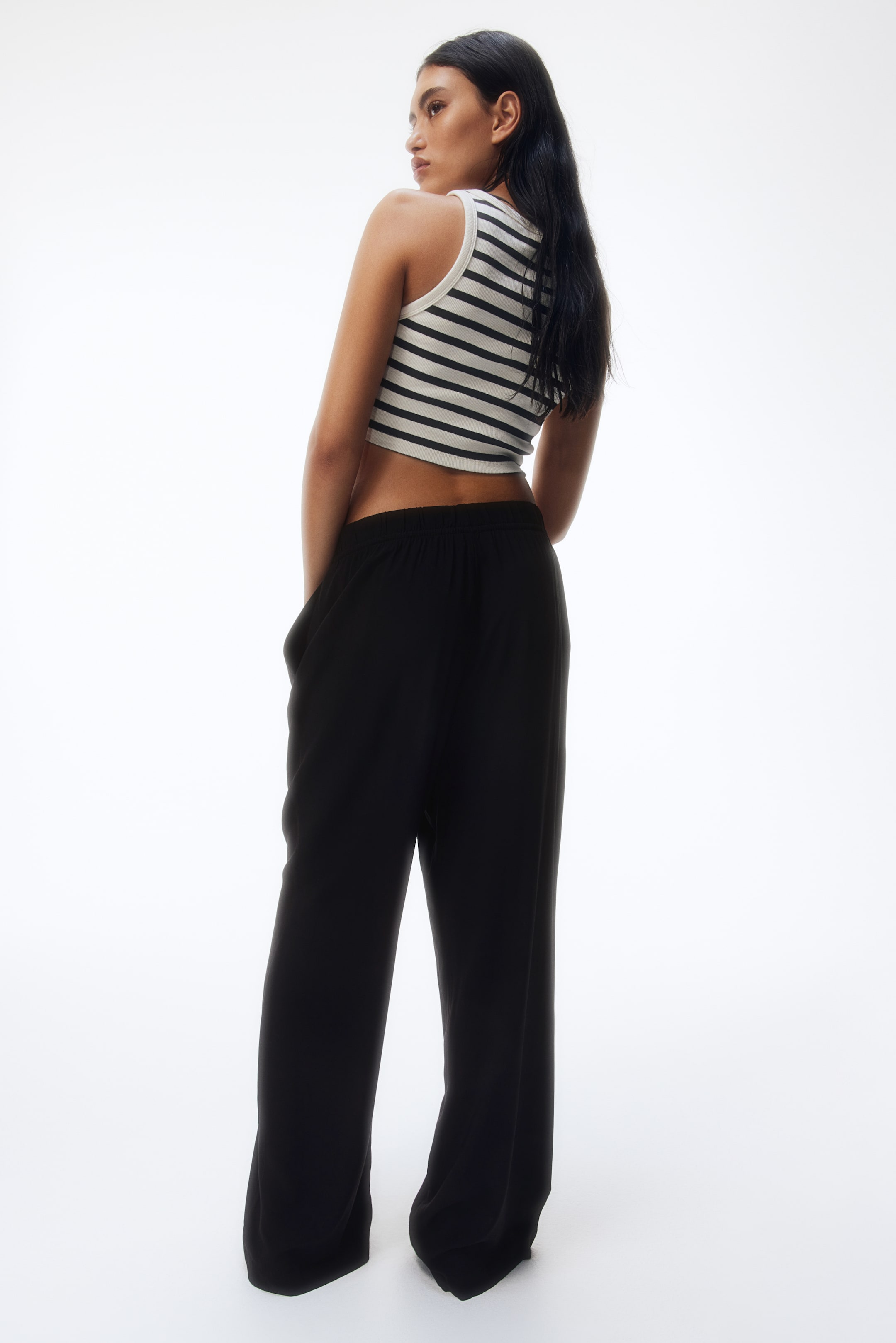 Viscose Drawstring Pants