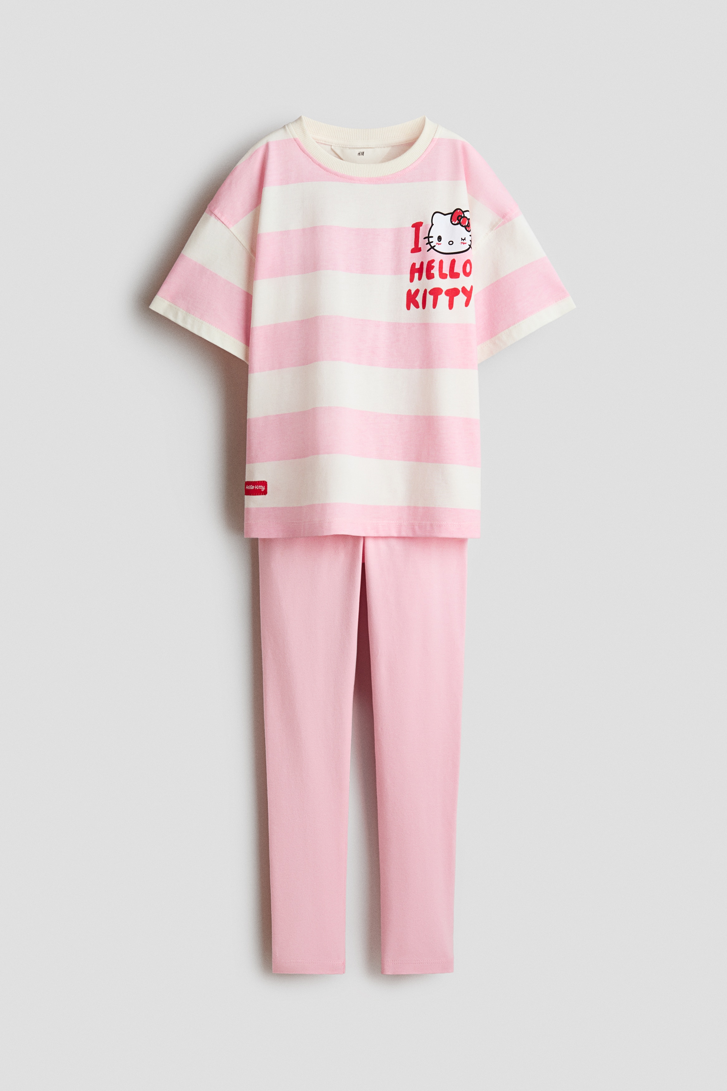 Conjunto de algodón de 2 piezas con motivoAuxiliar
