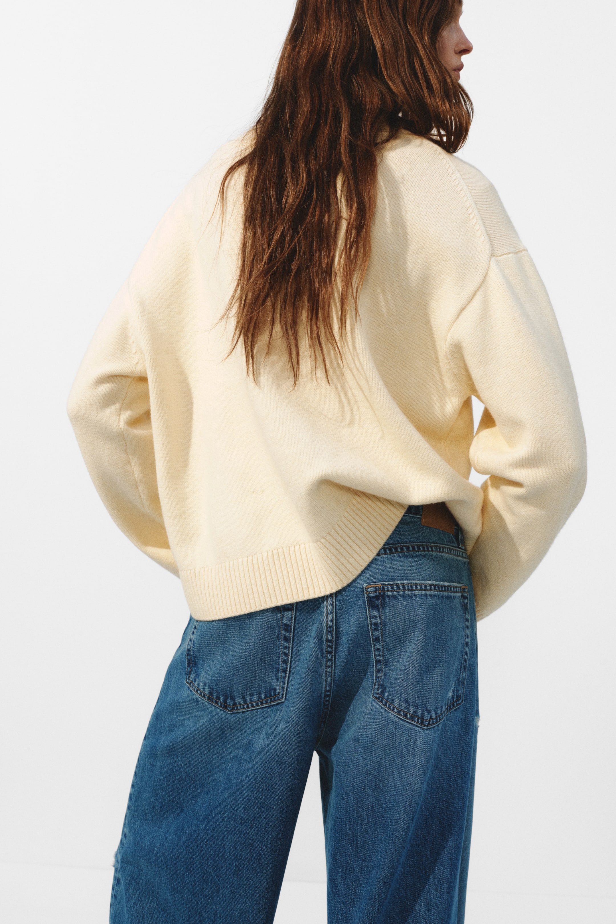 Barrel Regular Waist Ankle Jeans