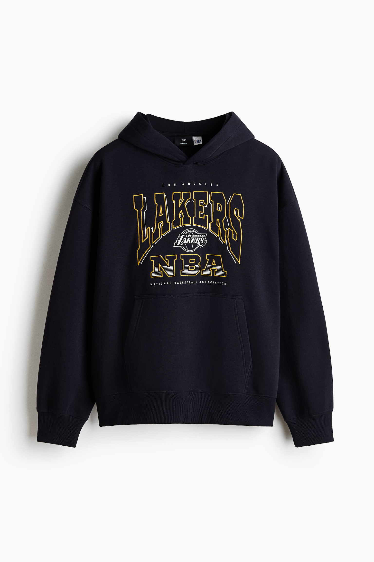 Oversized Fit Printed hoodie - Dark blue/NBA/Black/Iron Maiden - 2
