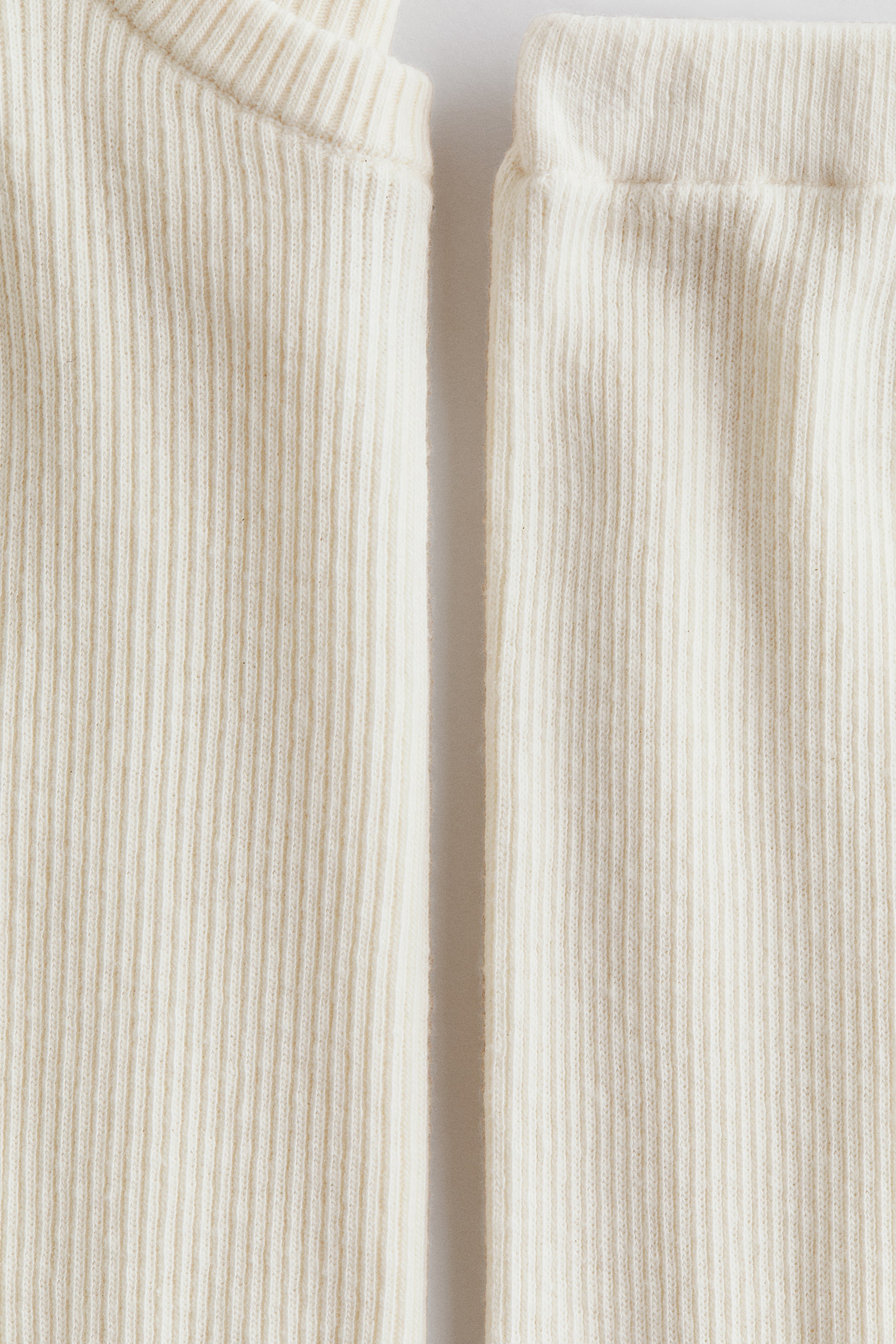 Ensemble 2 pièces en tricot côtelé