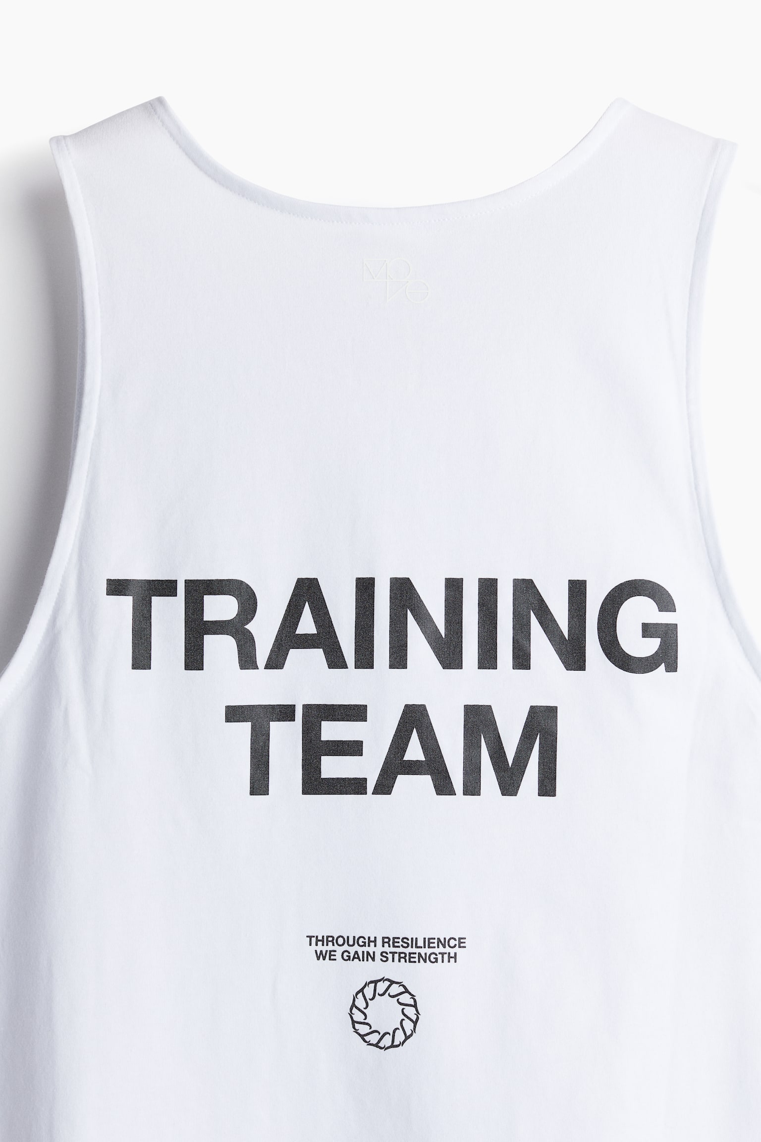 Regular Fit Sports vest top in DryMove™ - White/Training Team/Black/Training Team - 6