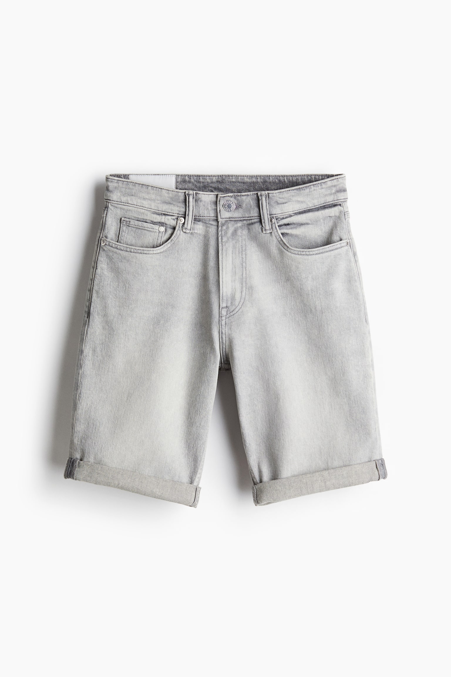 Slim Denim Shorts - Light grey/Denim black/Denim blue/Denim blue - 2