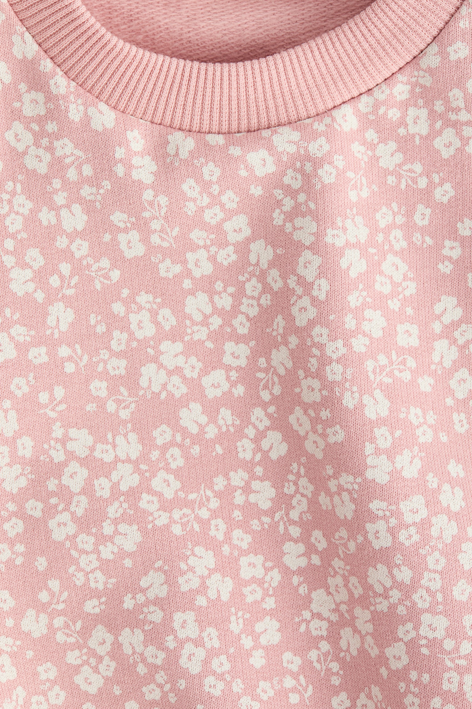 Cotton sweatshirt - Light pink/Floral/Light beige/Turtles/Light blue/Light beige/Hearts/Light beige/Vehicles/Light grey marl/Brown - 2