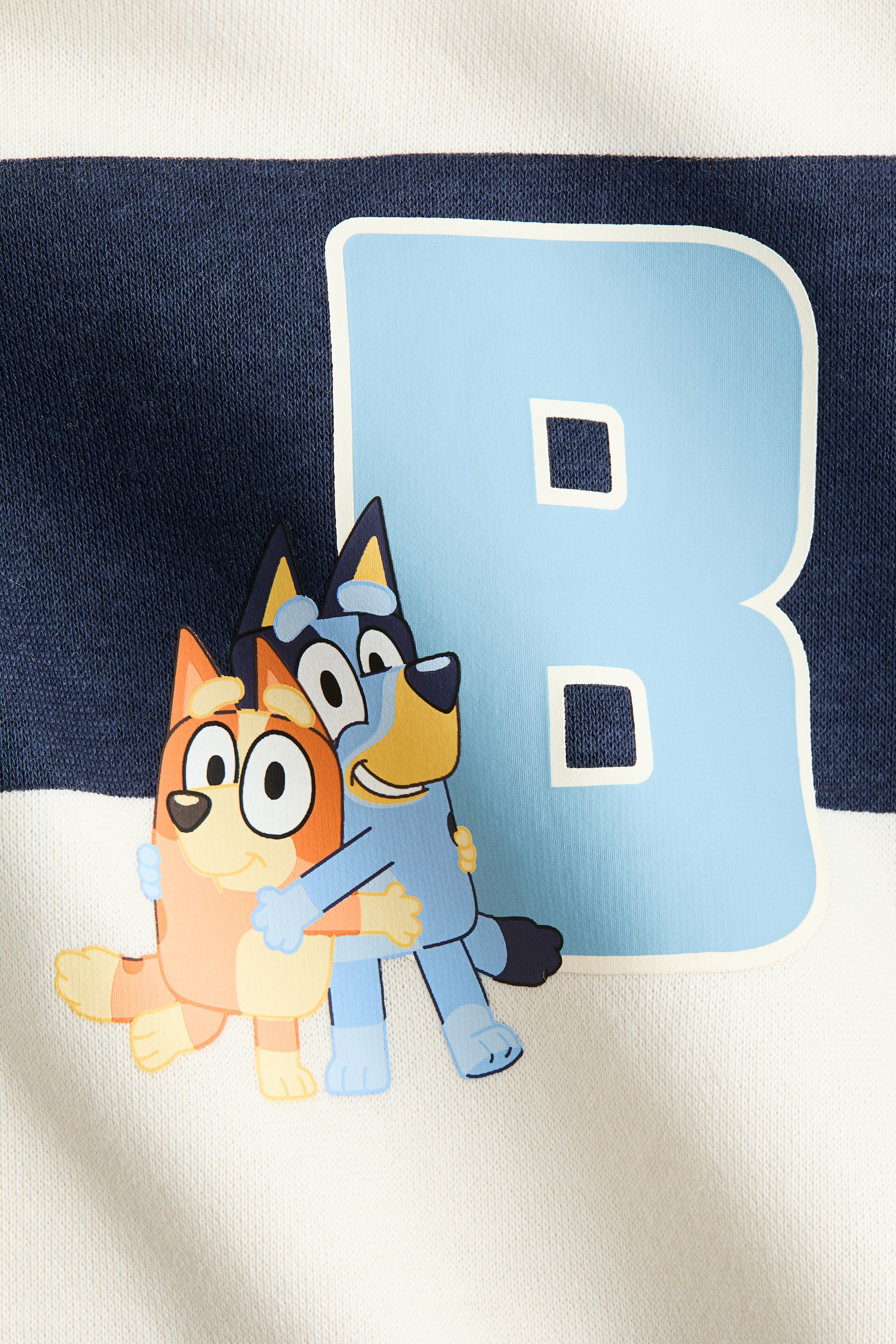 이미지 확대 보기: 프린트 오버사이즈 스웨트셔츠 - 네이비 블루/블루이 - Kids | H&M KR 5