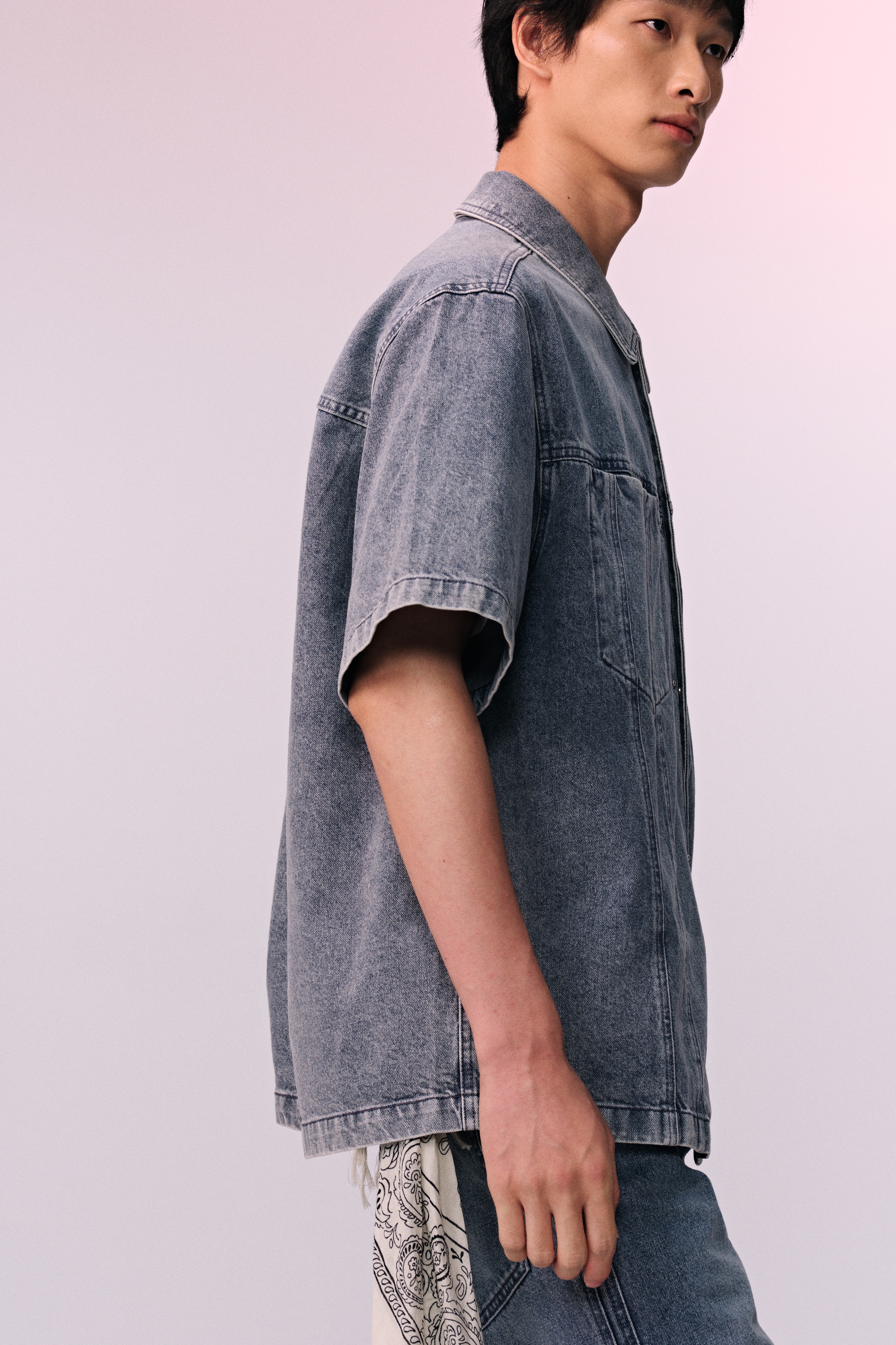 男性 シャツ | デニム | H&M JP