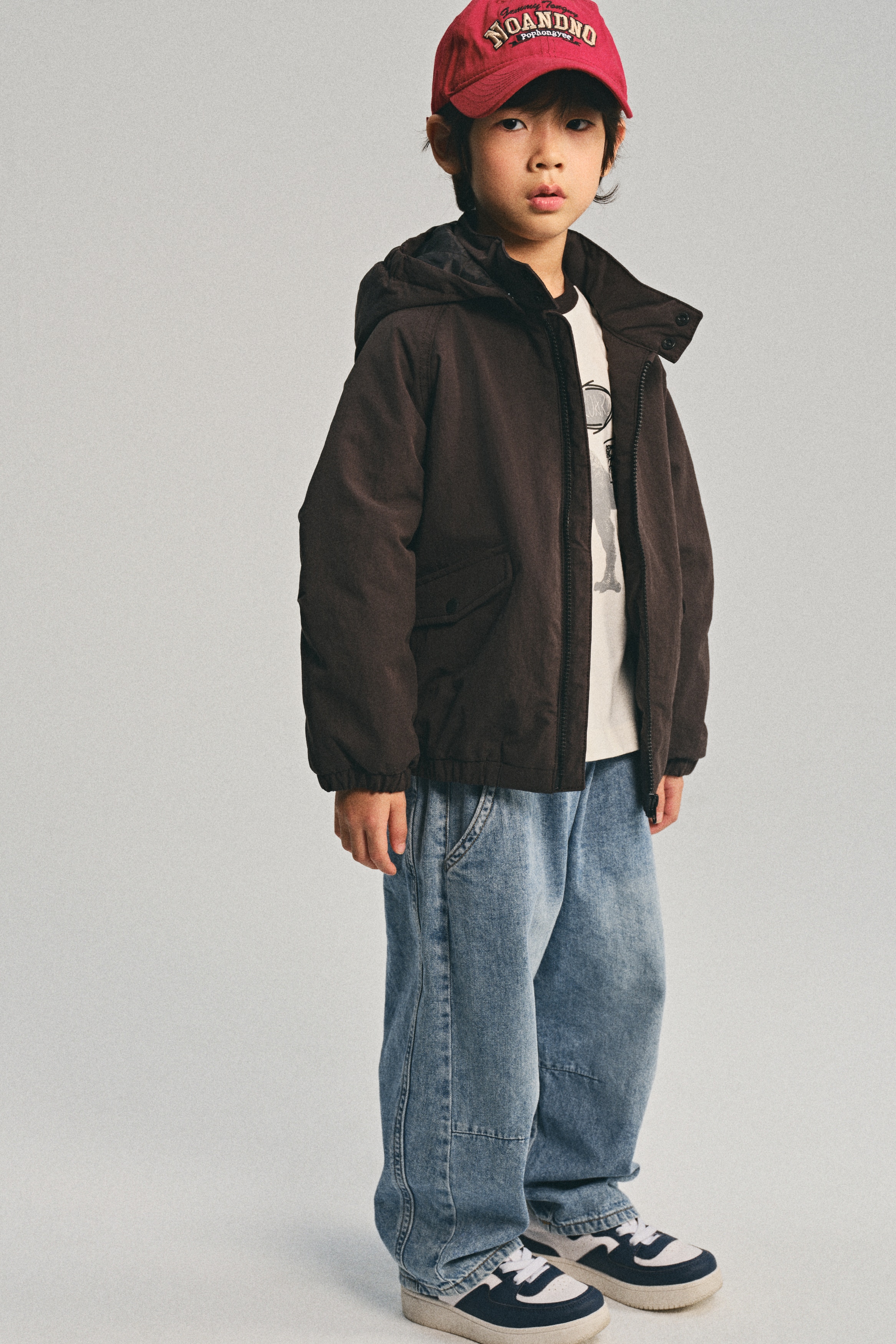 H & M - ウォーターリペレントジャケット - ブラック