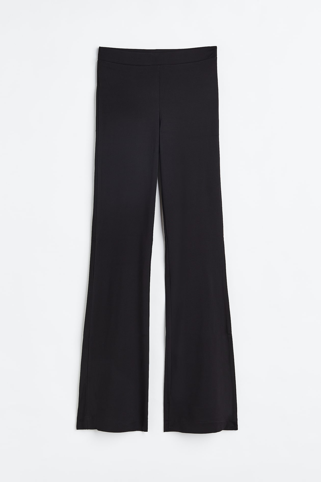 Flared Leggings - High waist - Long - Black - Ladies | H&M US